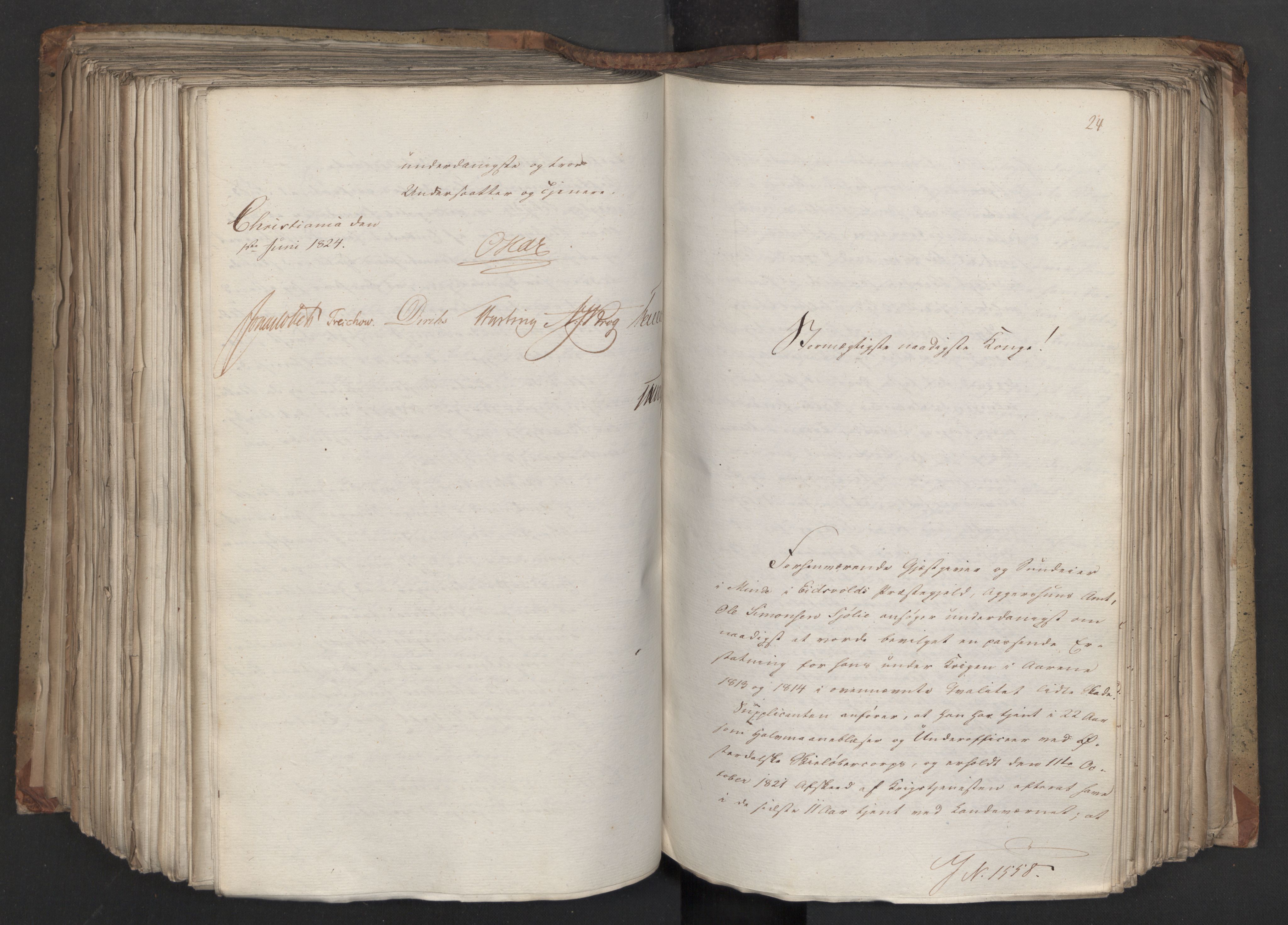 Statsrådsavdelingen i Stockholm, AV/RA-S-1003/D/Da/L0038: Regjeringsinnstillinger nr. 1404-1660, 1824, p. 412