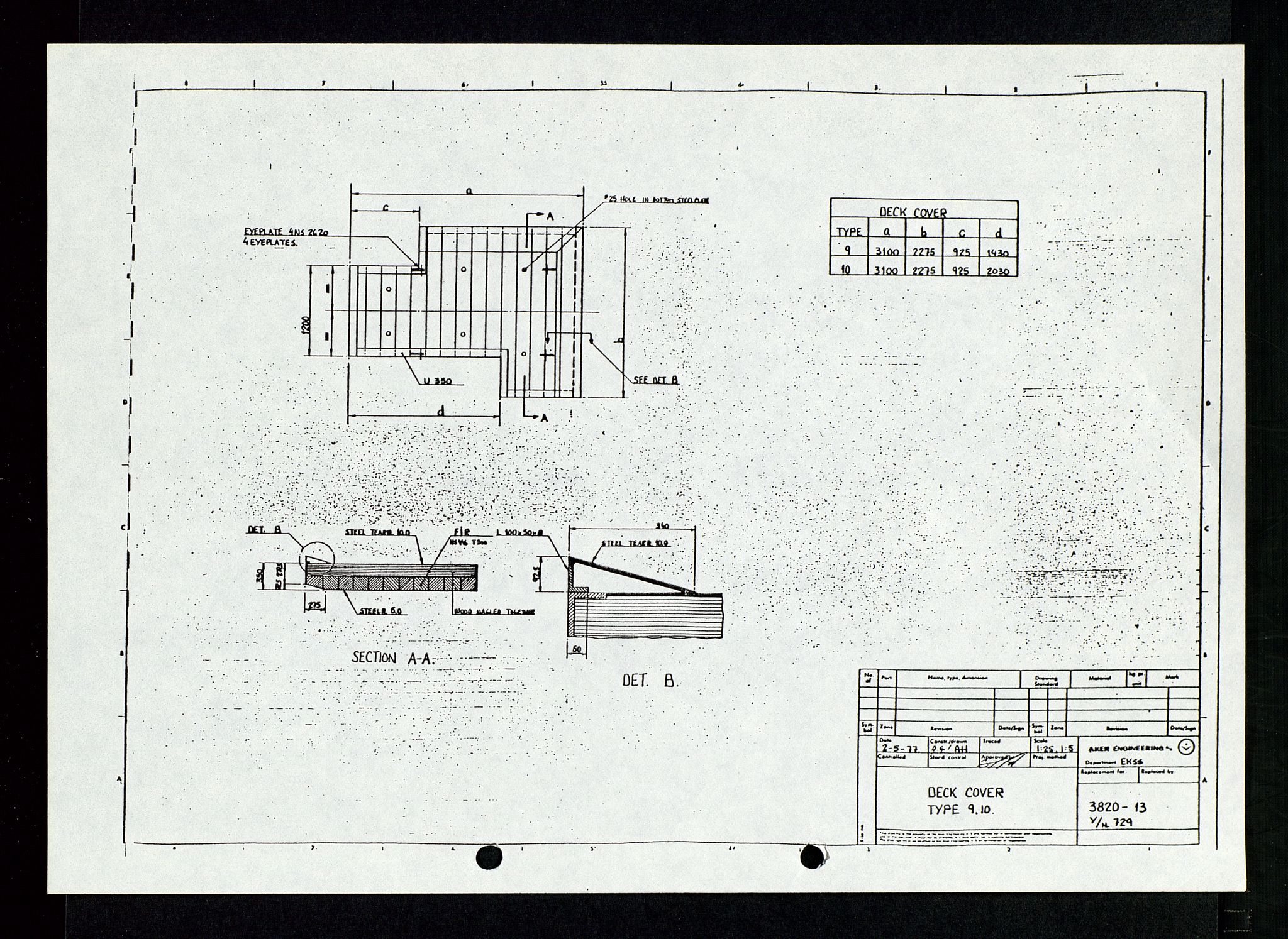 Pa 1339 - Statoil ASA, AV/SAST-A-101656/0001/D/Dm/L0348: Gravitasjonsplattform betong, 1975-1978, p. 291