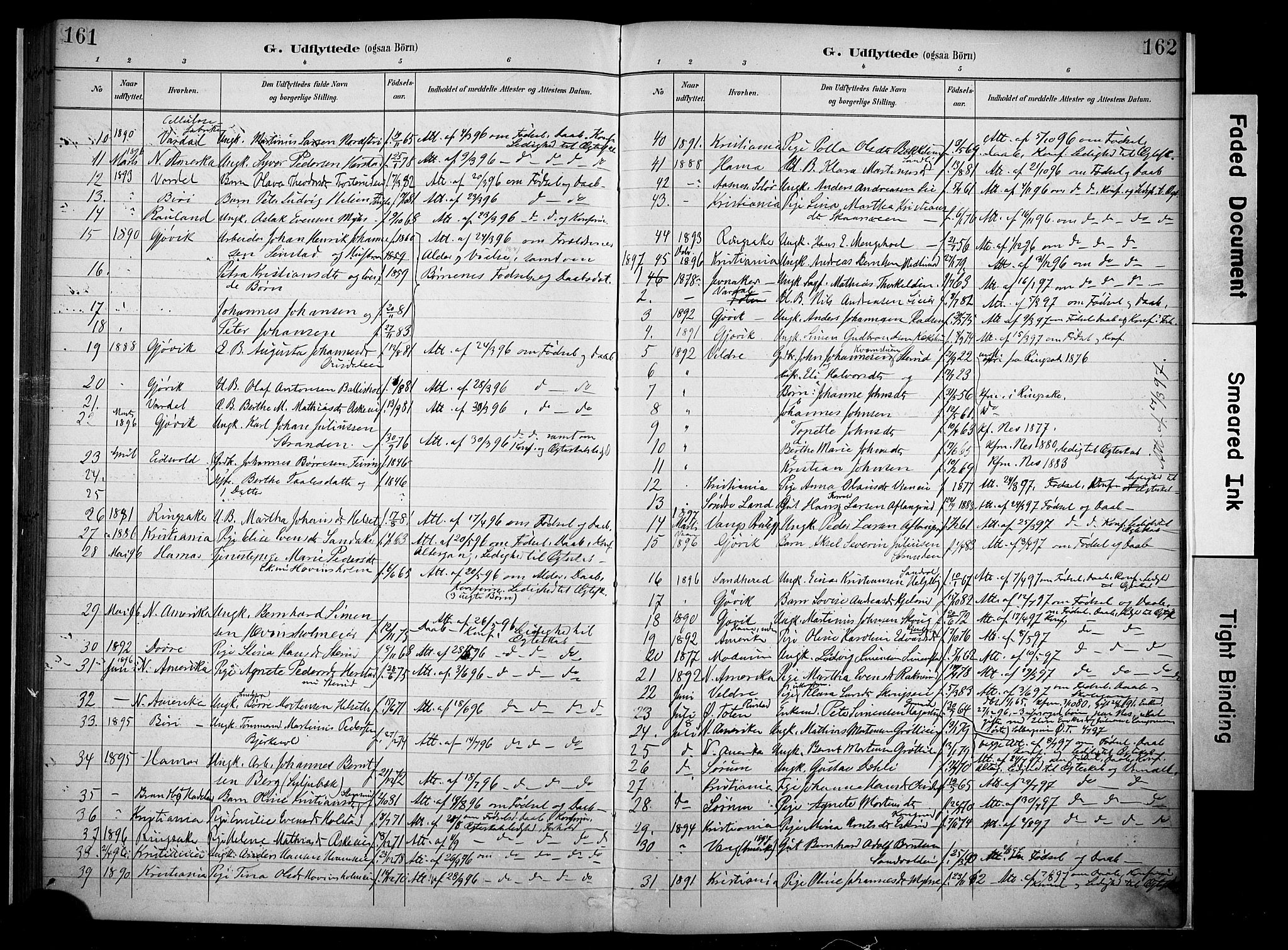 Nes prestekontor, Hedmark, AV/SAH-PREST-020/K/Ka/L0011: Parish register (official) no. 11, 1887-1905, p. 161-162