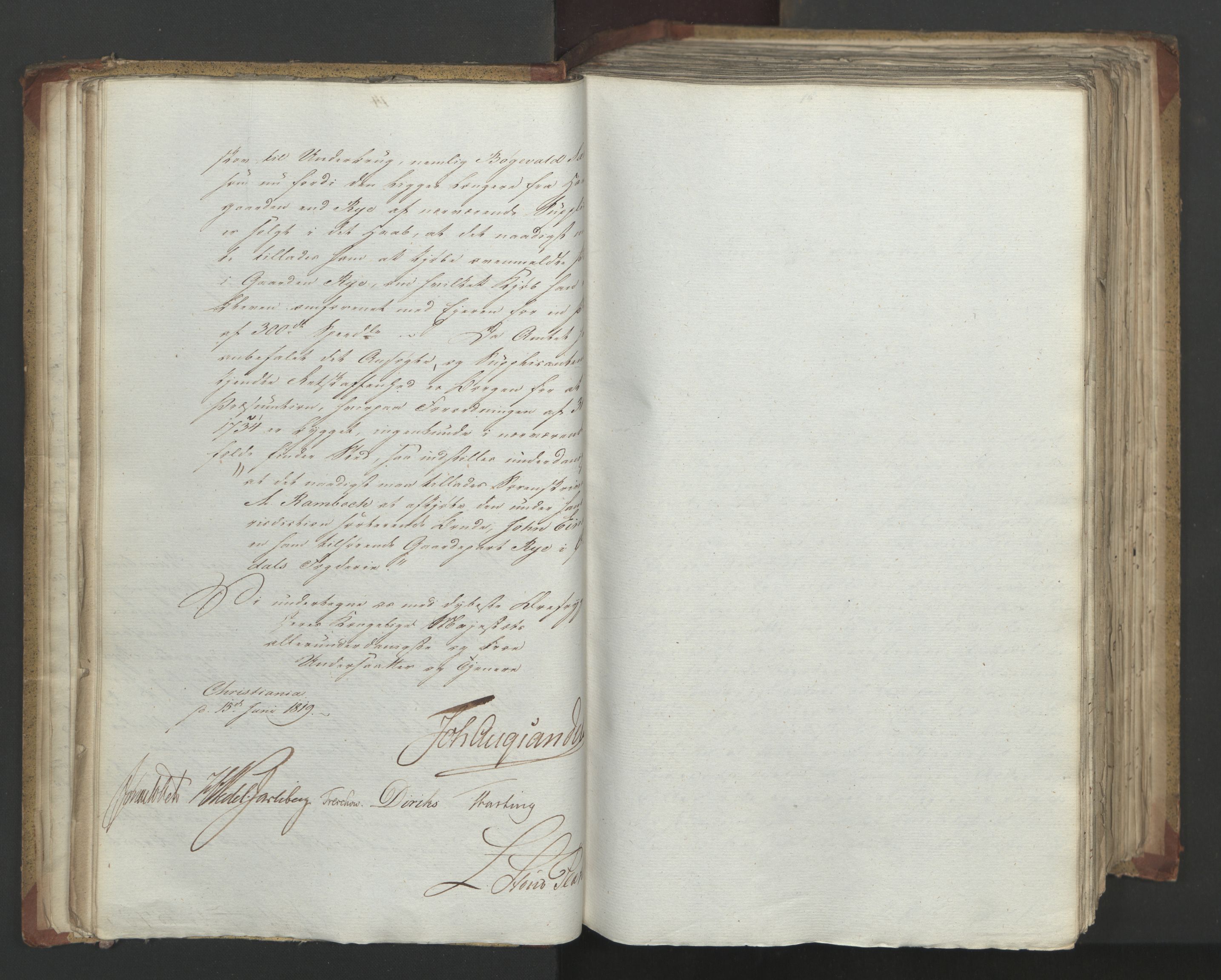 Statsrådsavdelingen i Stockholm, AV/RA-S-1003/D/Da/L0019: Regjeringsinnstillinger nr. 3856-4052, 1819, p. 38