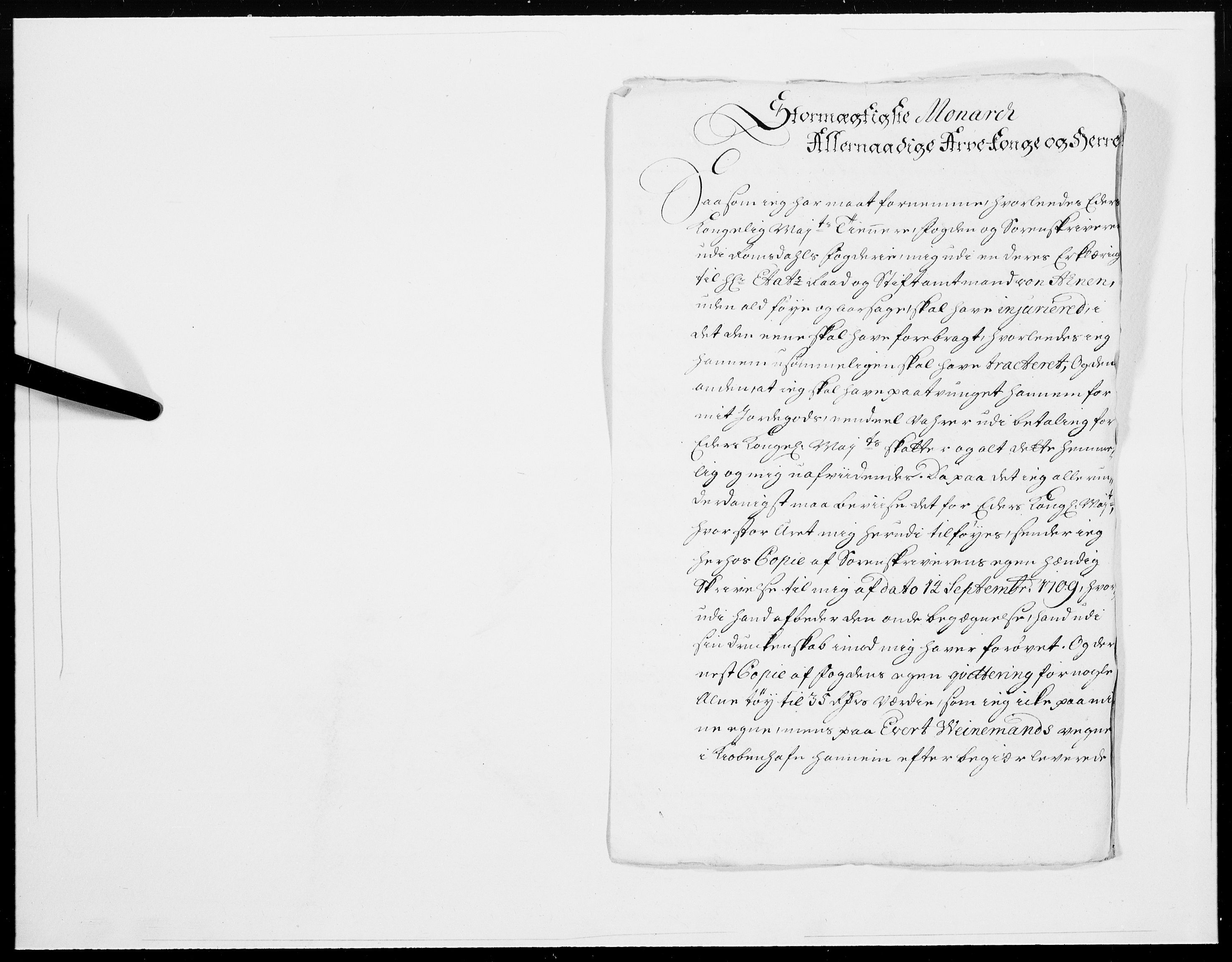Danske Kanselli 1572-1799, AV/RA-EA-3023/F/Fc/Fcc/Fcca/L0070: Norske innlegg 1572-1799, 1711, p. 26
