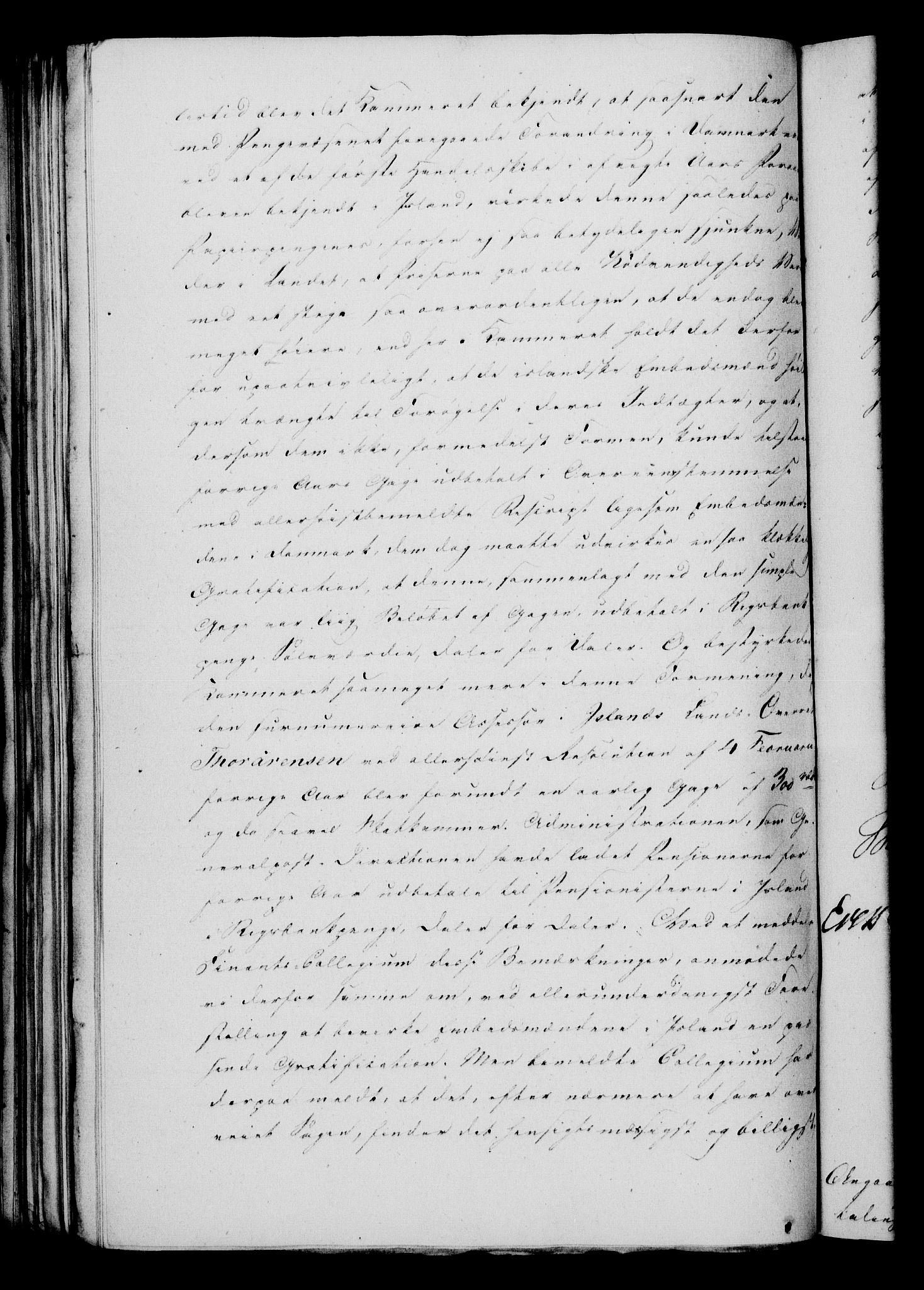 Rentekammeret, Kammerkanselliet, RA/EA-3111/G/Gf/Gfa/L0095: Norsk relasjons- og resolusjonsprotokoll (merket RK 52.95), 1813-1814, p. 596