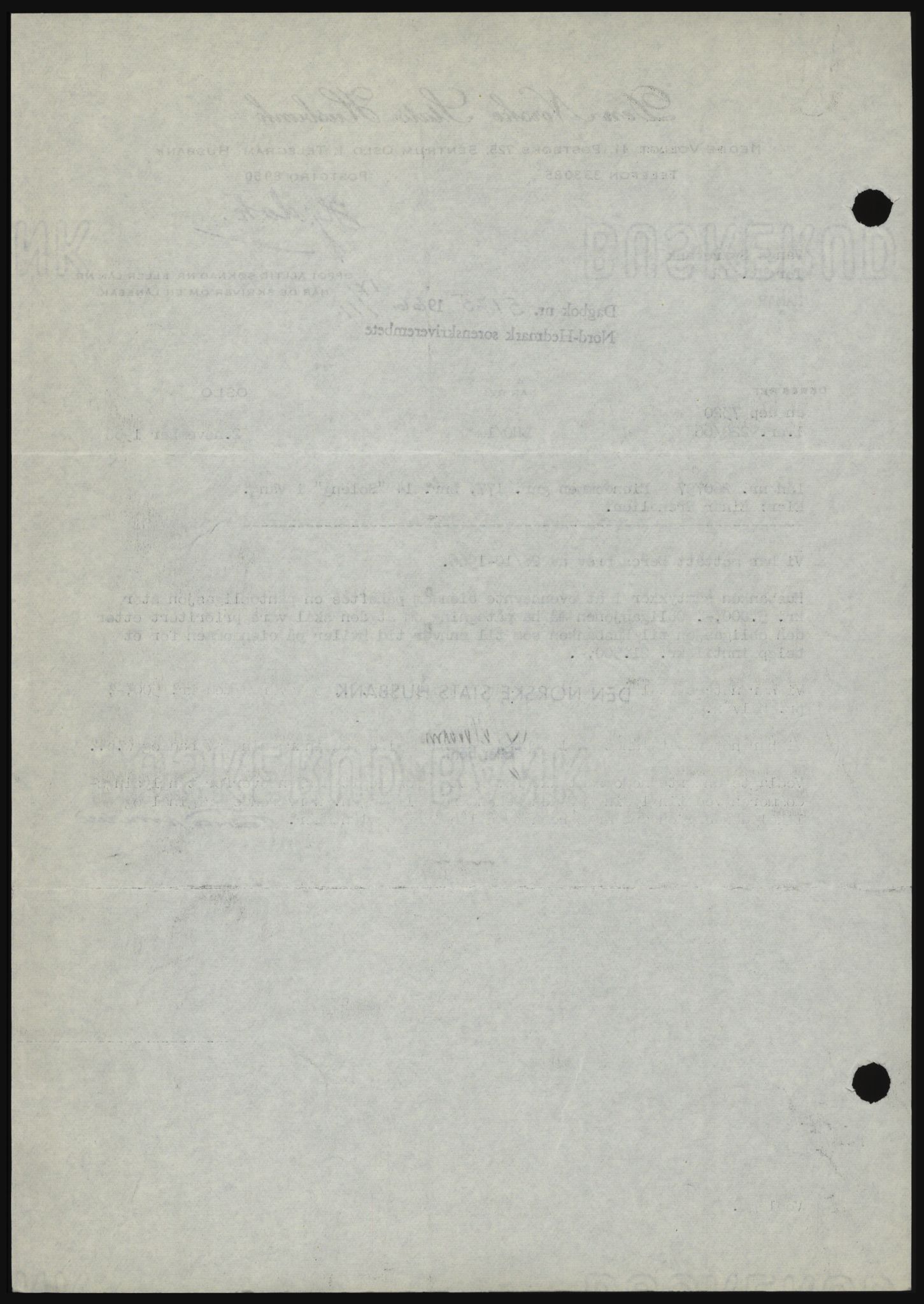 Nord-Hedmark sorenskriveri, SAH/TING-012/H/Hc/L0024: Mortgage book no. 24, 1966-1966, Diary no: : 5175/1966