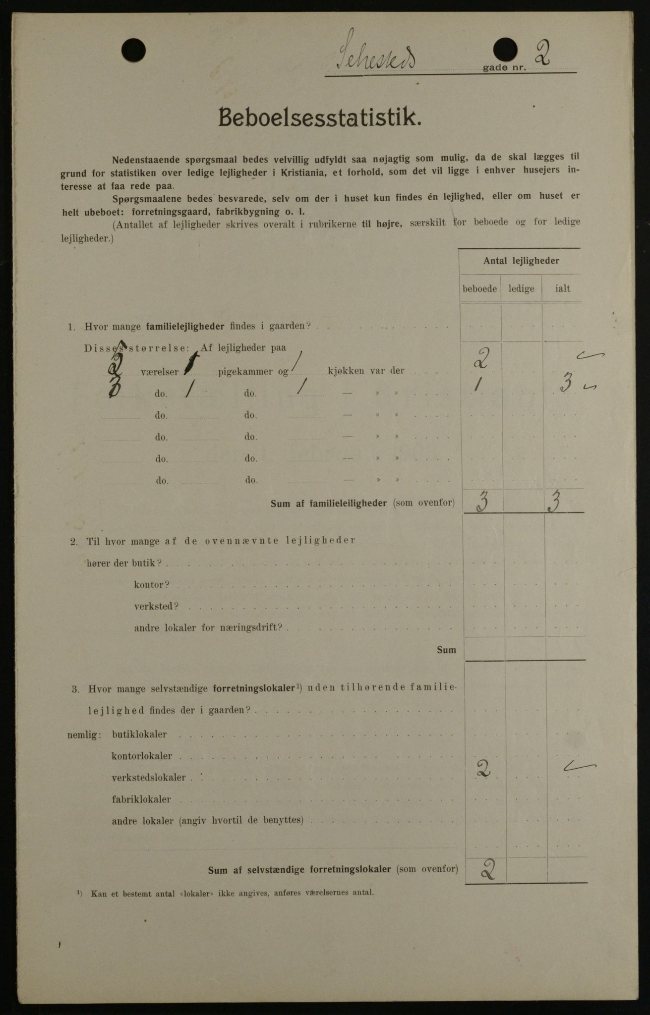 OBA, Municipal Census 1908 for Kristiania, 1908, p. 84393