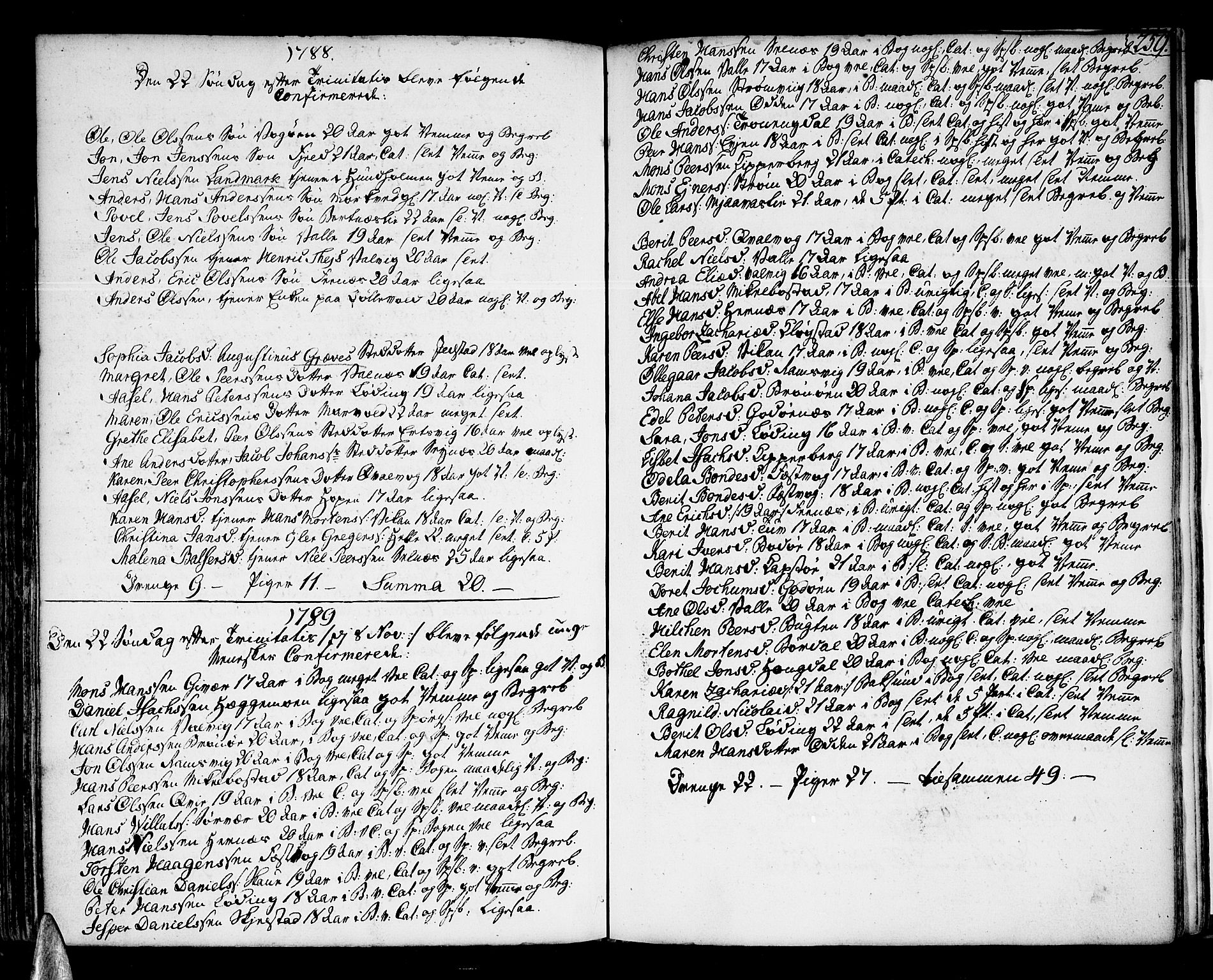 Ministerialprotokoller, klokkerbøker og fødselsregistre - Nordland, SAT/A-1459/801/L0003: Parish register (official) no. 801A03, 1762-1795, p. 259
