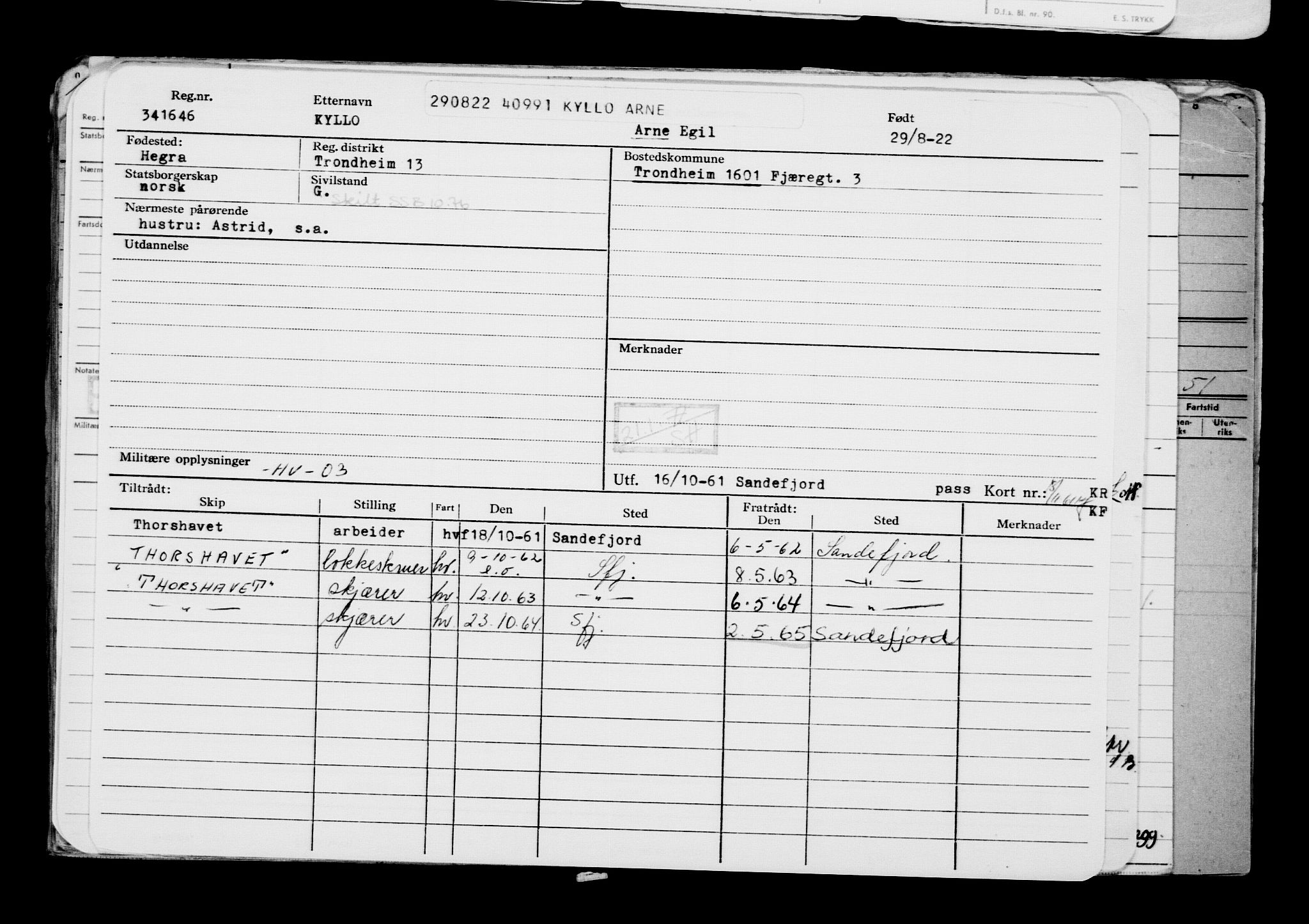 Direktoratet for sjømenn, AV/RA-S-3545/G/Gb/L0210: Hovedkort, 1922, p. 199