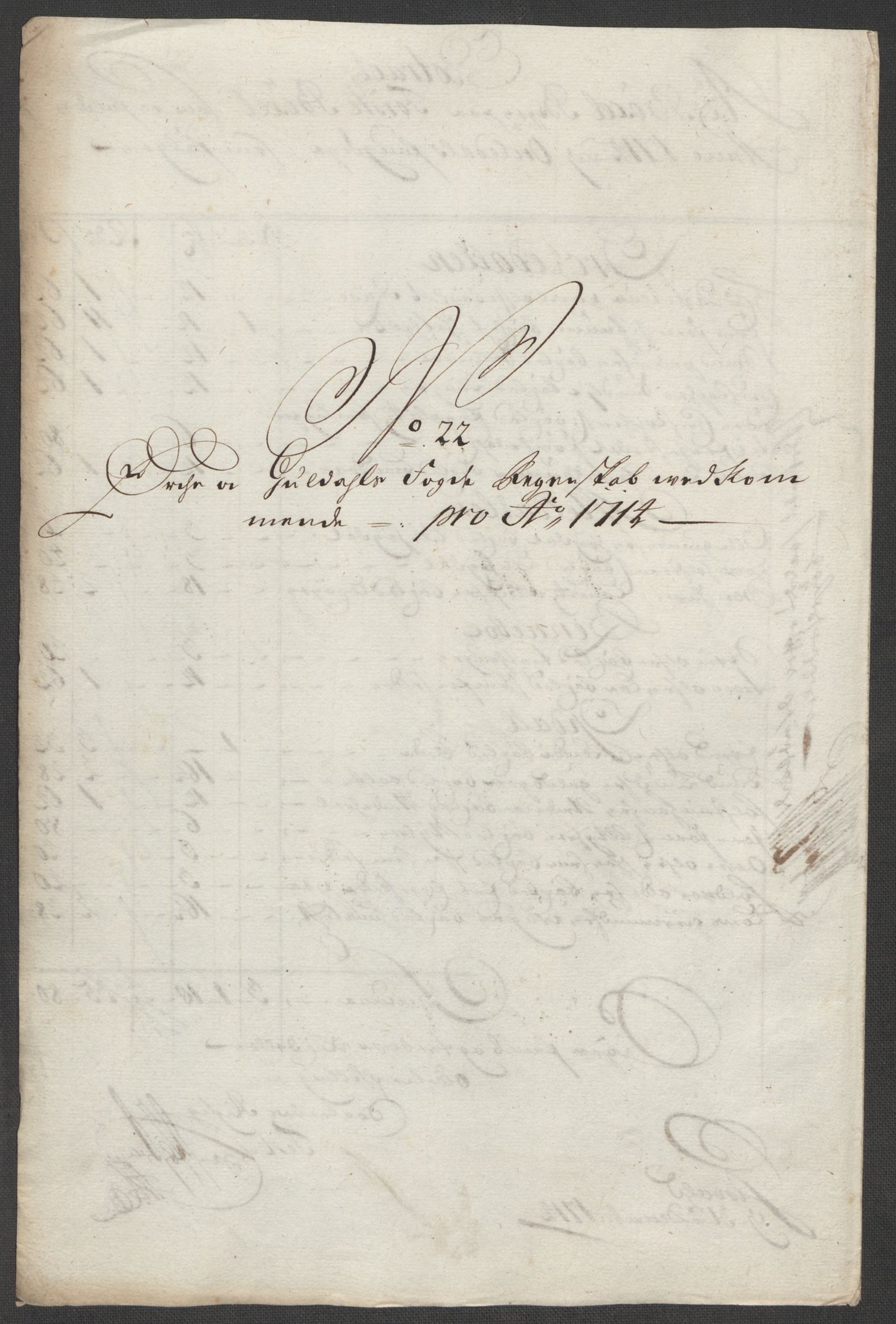 Rentekammeret inntil 1814, Reviderte regnskaper, Fogderegnskap, AV/RA-EA-4092/R60/L3965: Fogderegnskap Orkdal og Gauldal, 1714, p. 198