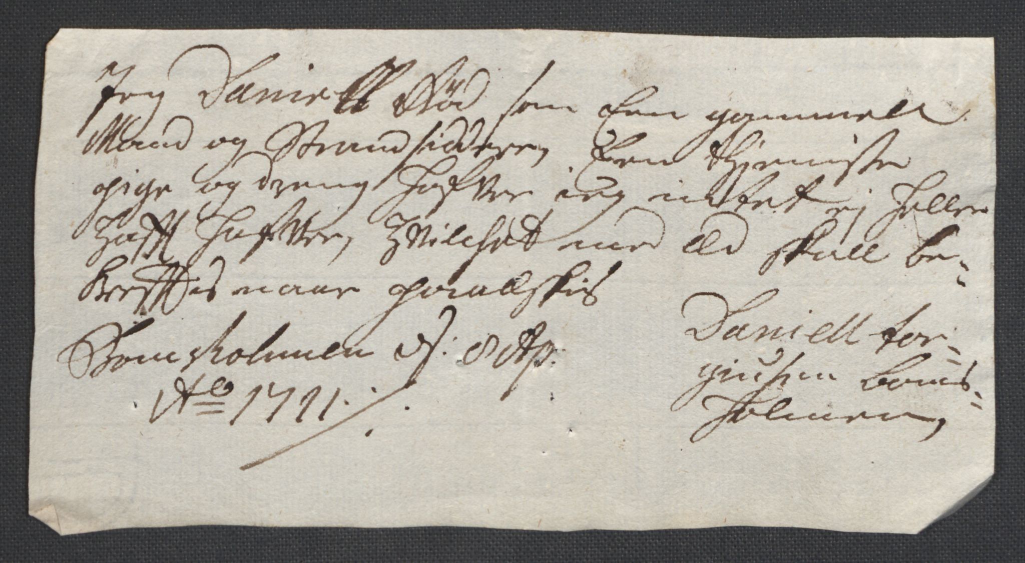 Rentekammeret inntil 1814, Reviderte regnskaper, Fogderegnskap, AV/RA-EA-4092/R39/L2319: Fogderegnskap Nedenes, 1710-1711, p. 687