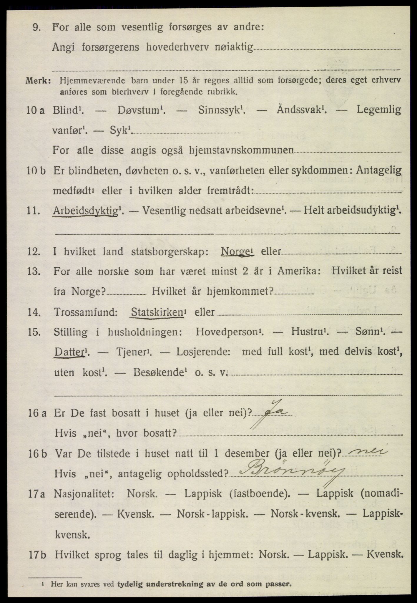 SAT, 1920 census for Bindal, 1920, p. 3404