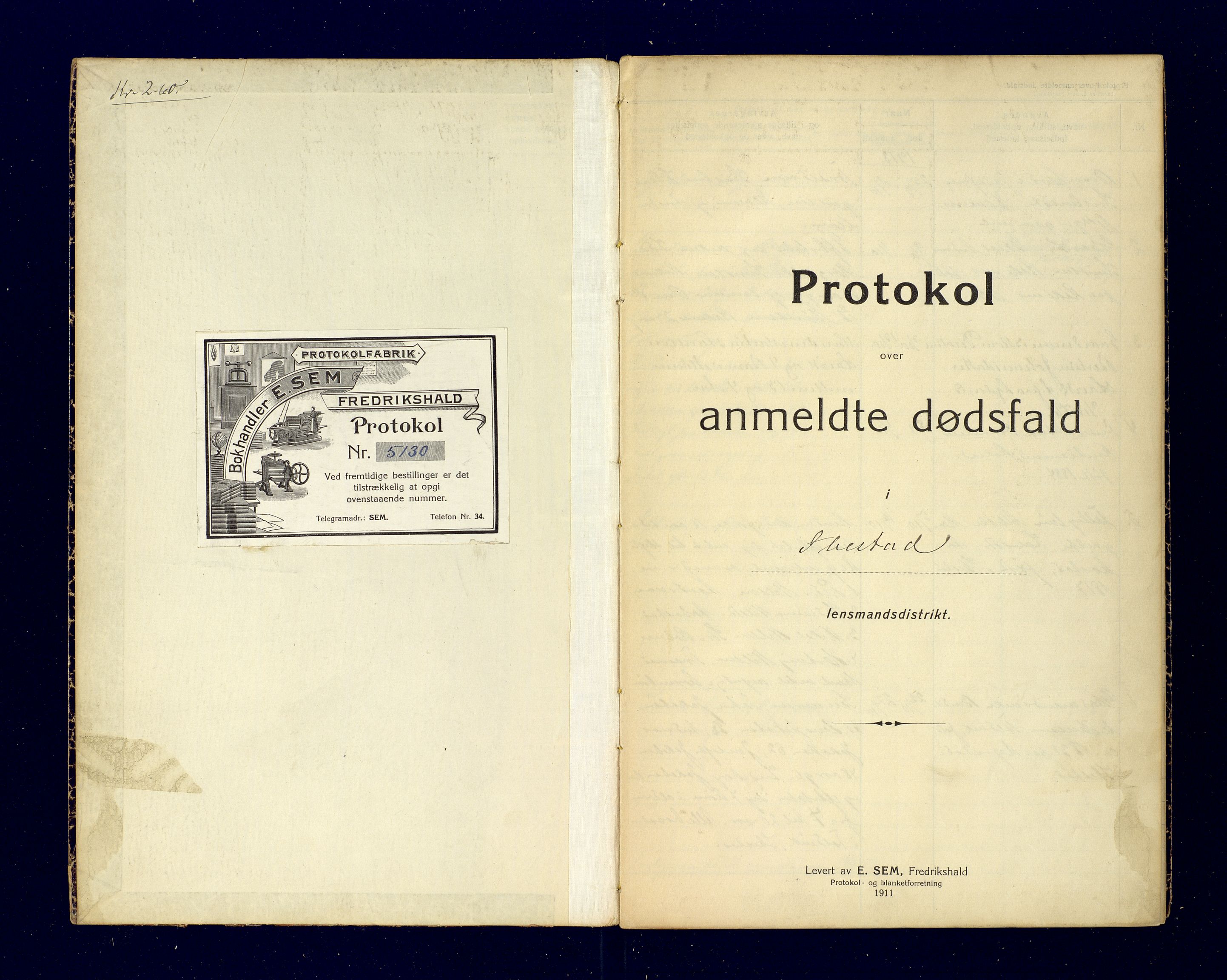 Ibestad lensmannskontor, AV/SATØ-S-1499/F/Fm/Fma/L0144: Dødsfallsprotokoller, 1913-1916