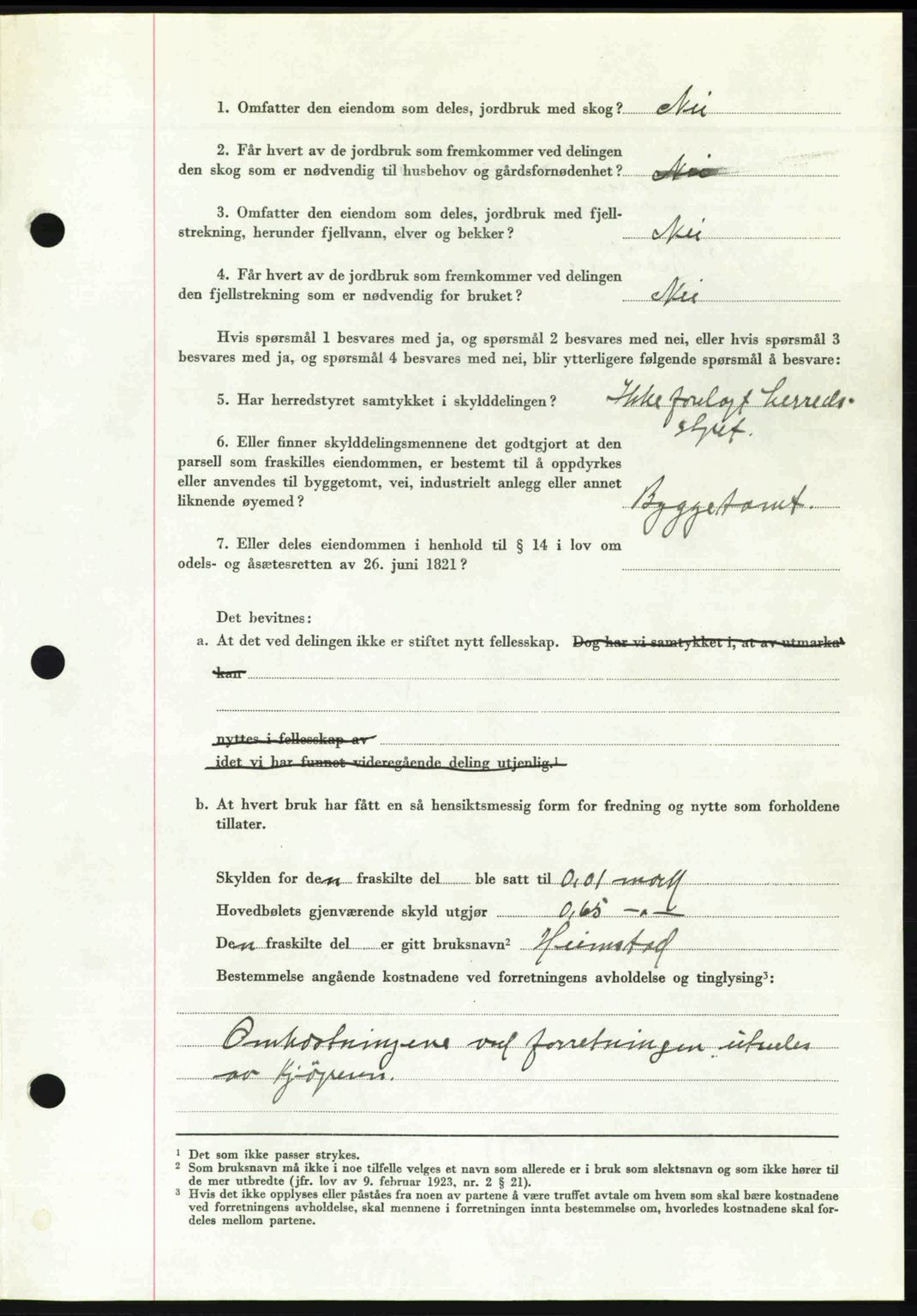 Romsdal sorenskriveri, AV/SAT-A-4149/1/2/2C: Mortgage book no. A31, 1949-1949, Diary no: : 3332/1949