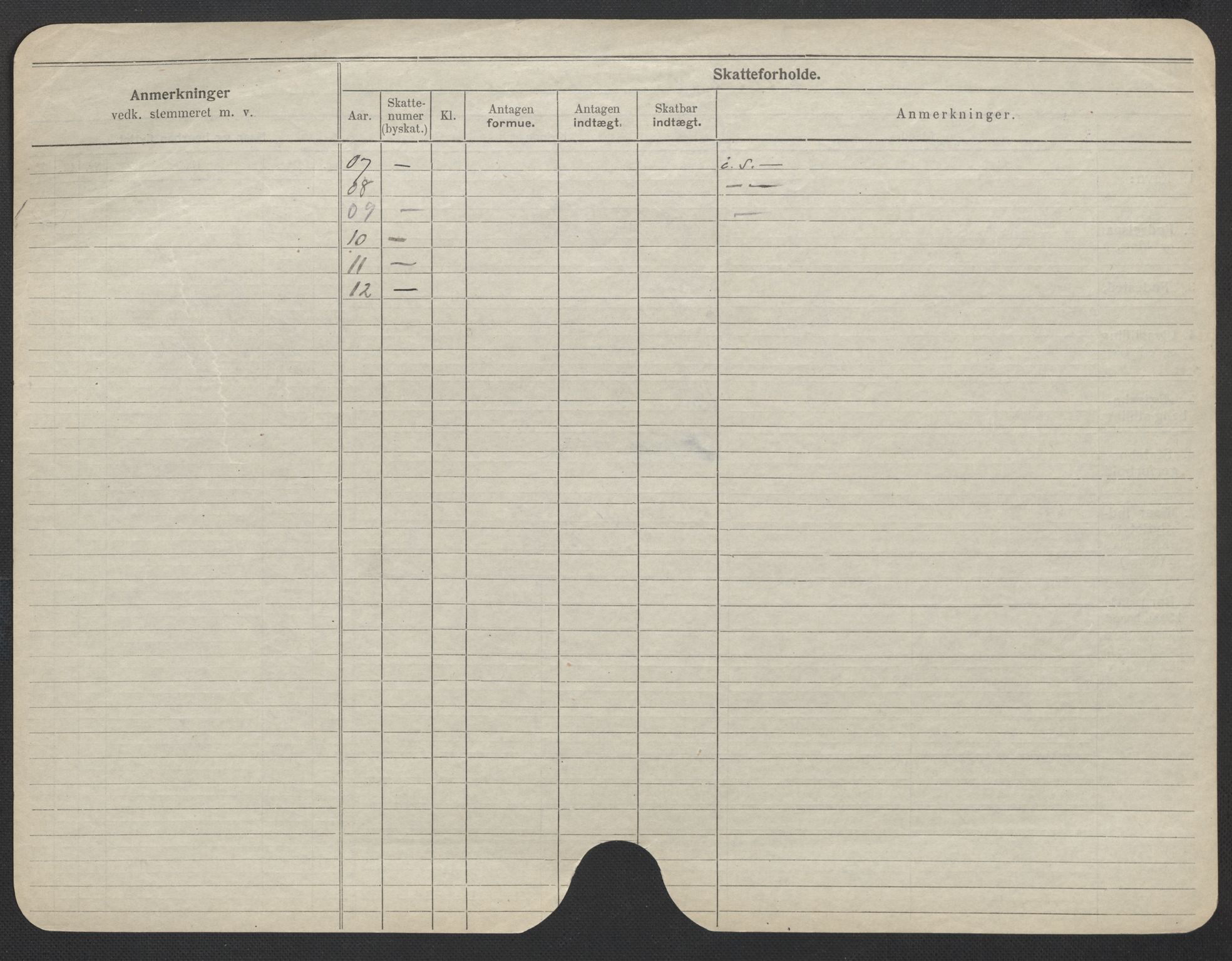 Oslo folkeregister, Registerkort, AV/SAO-A-11715/F/Fa/Fac/L0022: Kvinner, 1906-1914, p. 620b