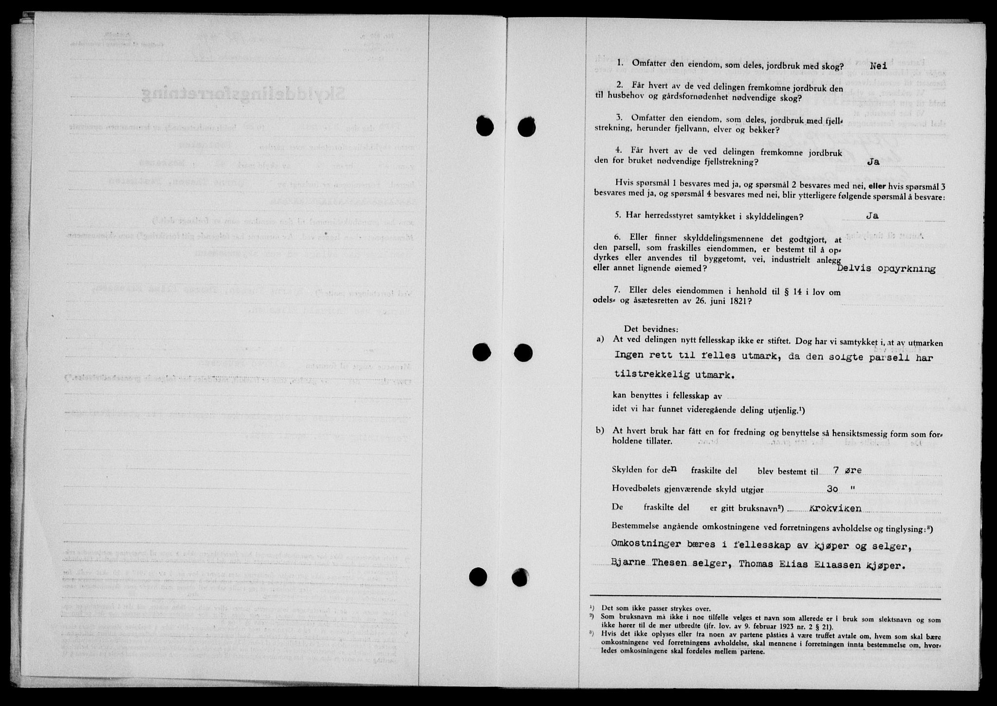 Lofoten sorenskriveri, SAT/A-0017/1/2/2C/L0007a: Mortgage book no. 7a, 1939-1940, Diary no: : 172/1940