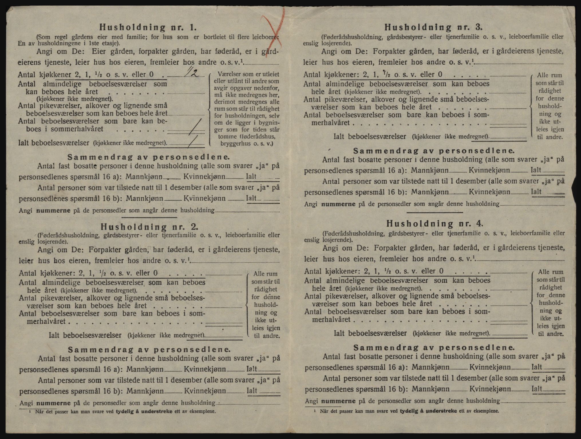 SAT, 1920 census for Skatval, 1920, p. 718