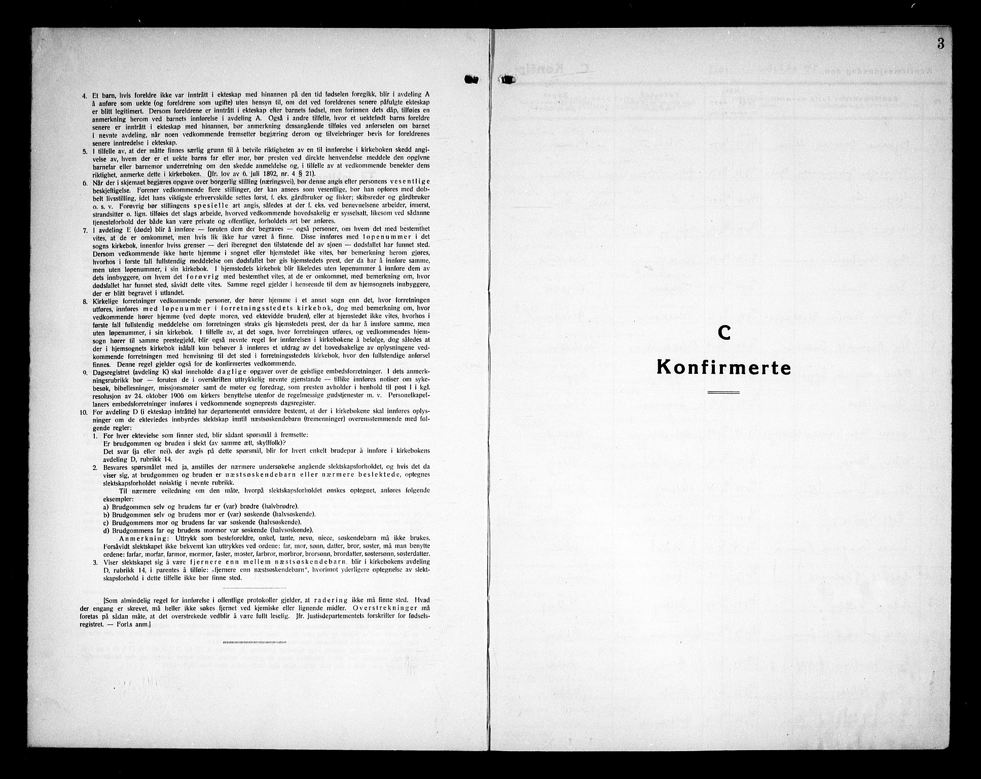 Eidsvoll prestekontor Kirkebøker, SAO/A-10888/G/Ga/L0011: Parish register (copy) no. I 11, 1926-1936, p. 3