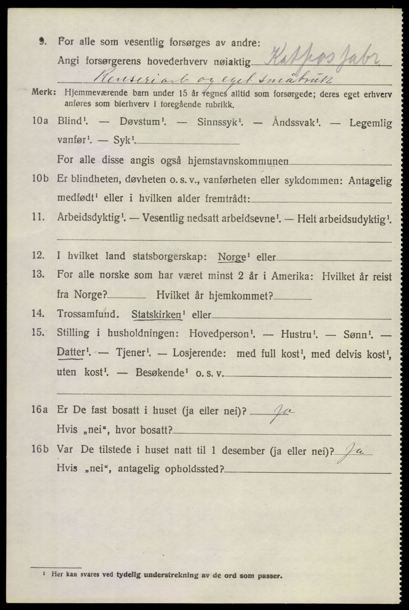 SAKO, 1920 census for Modum, 1920, p. 13734