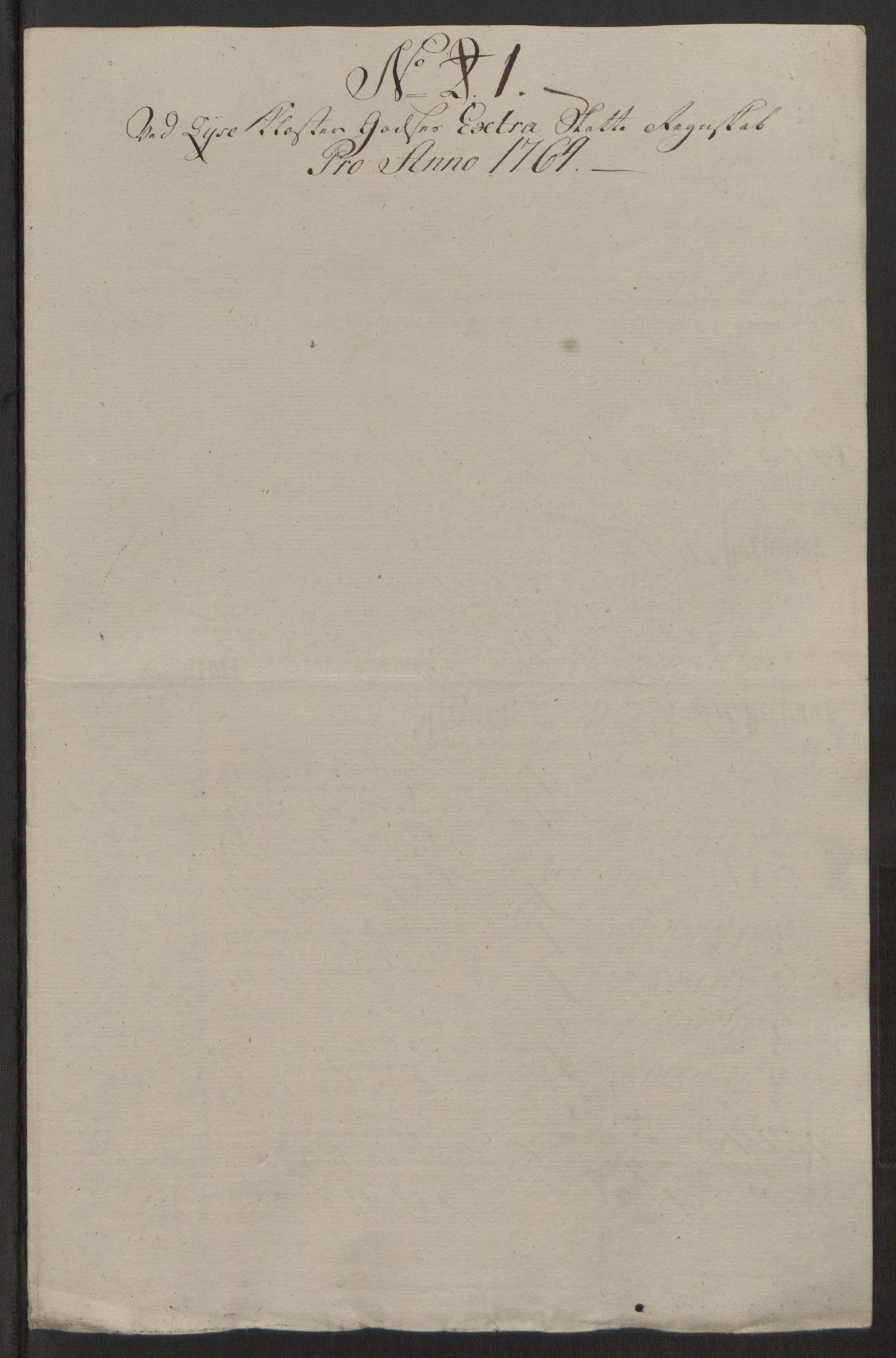 Rentekammeret inntil 1814, Reviderte regnskaper, Fogderegnskap, RA/EA-4092/R50/L3180: Ekstraskatten Lyse kloster, 1762-1783, p. 94