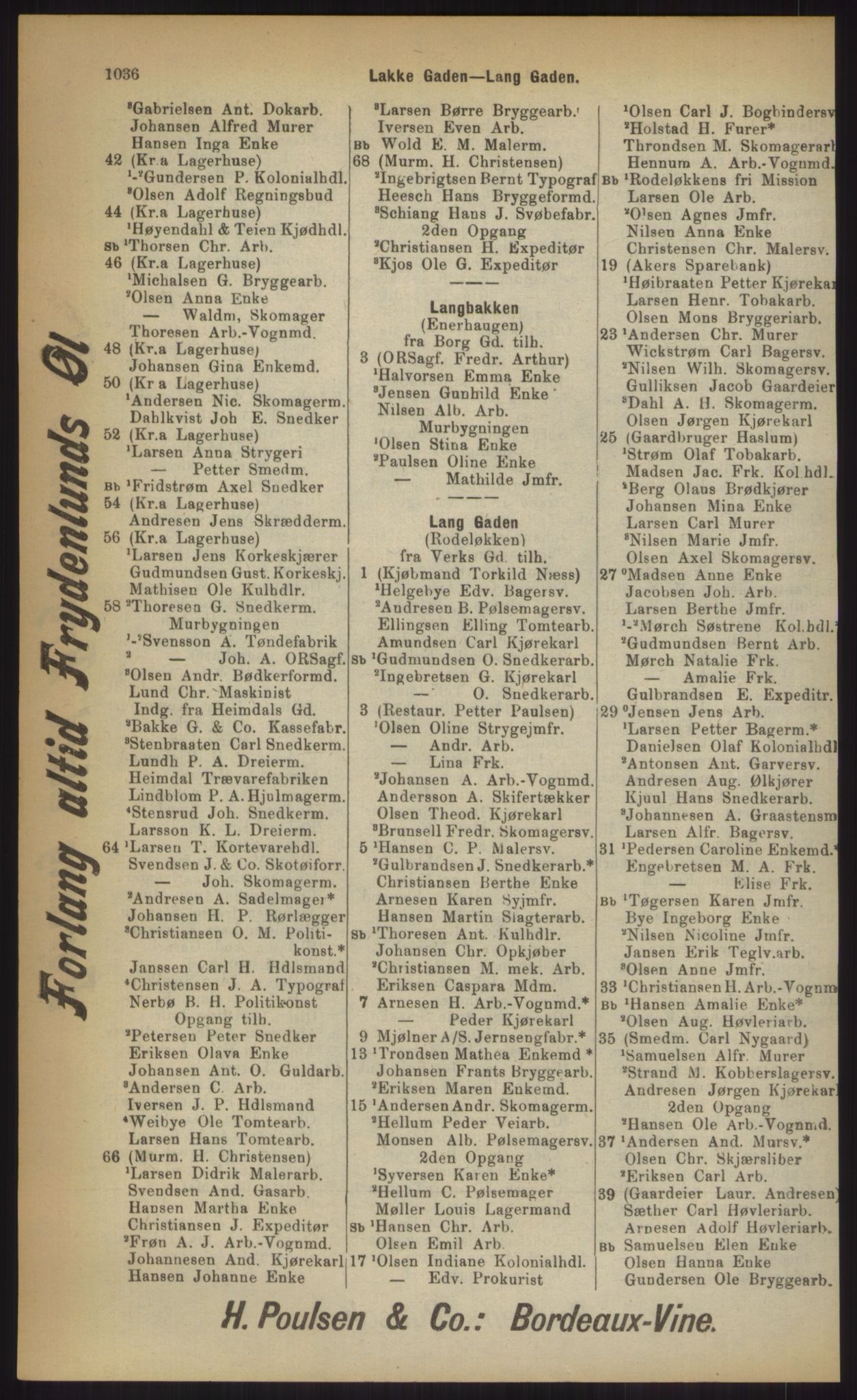 Kristiania/Oslo adressebok, PUBL/-, 1903, p. 1036