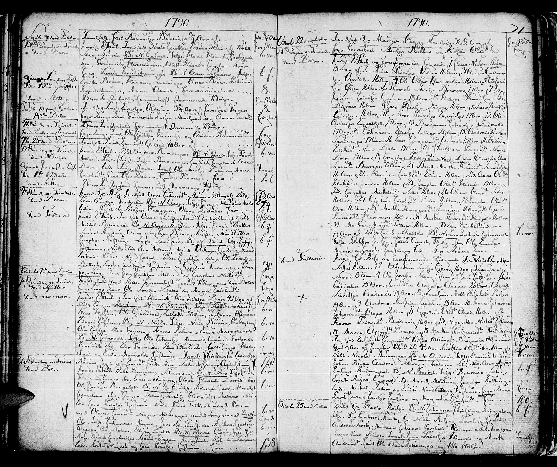 Ministerialprotokoller, klokkerbøker og fødselsregistre - Sør-Trøndelag, SAT/A-1456/634/L0526: Parish register (official) no. 634A02, 1775-1818, p. 71
