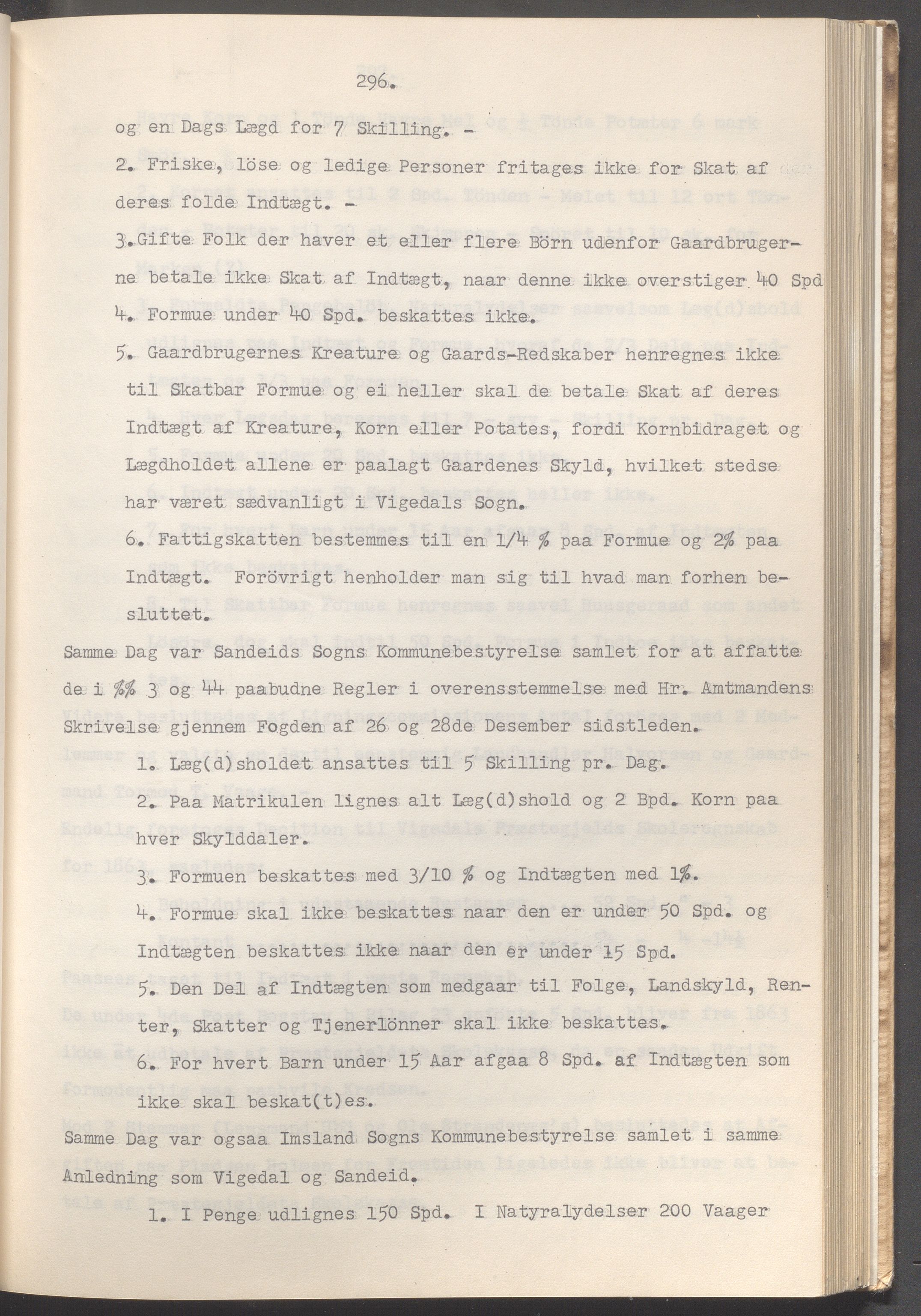 Vikedal kommune - Formannskapet, IKAR/K-100598/A/Ac/L0002: Avskrift av møtebok, 1862-1874, p. 296