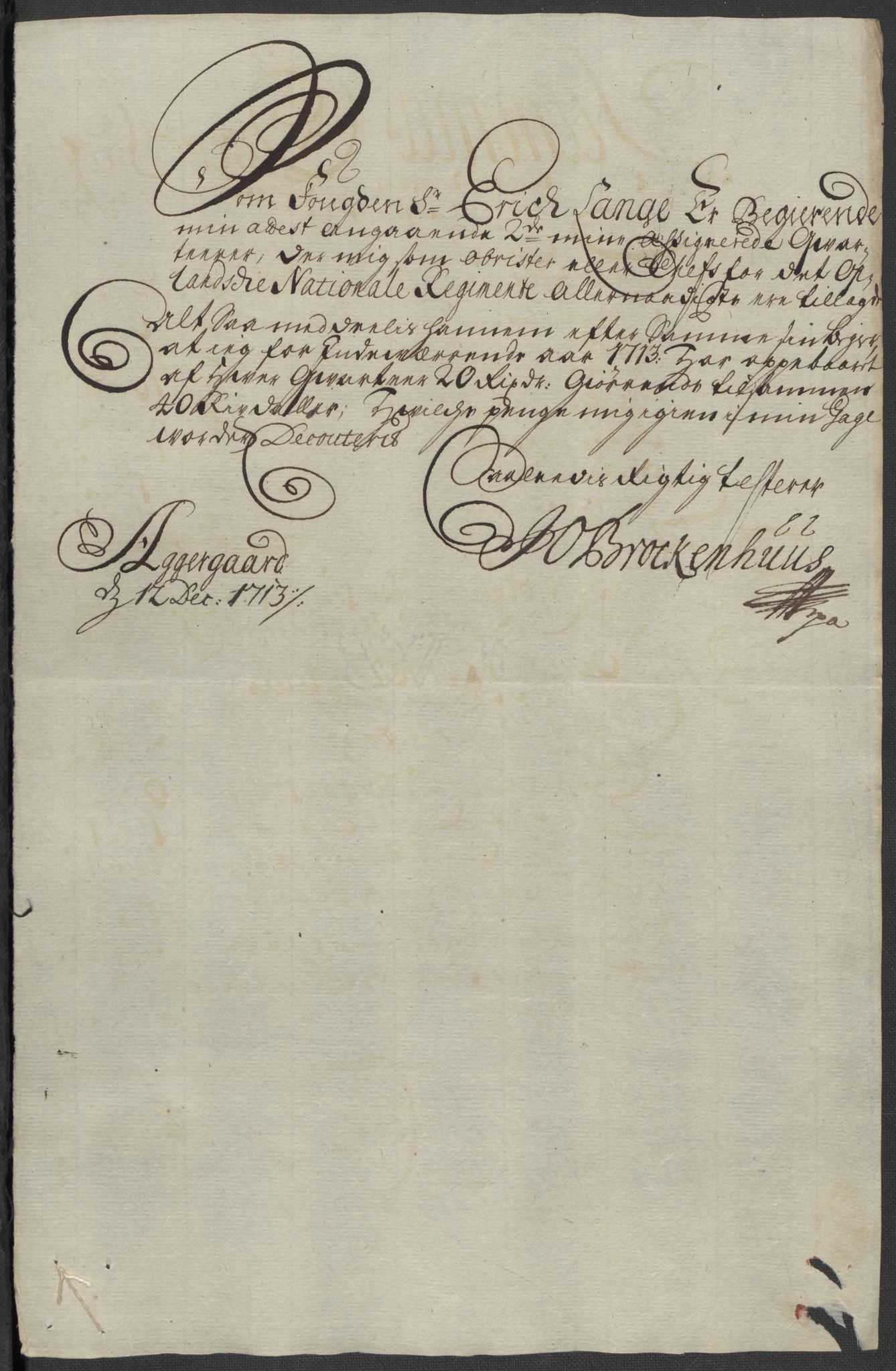 Rentekammeret inntil 1814, Reviderte regnskaper, Fogderegnskap, RA/EA-4092/R16/L1050: Fogderegnskap Hedmark, 1713, p. 375