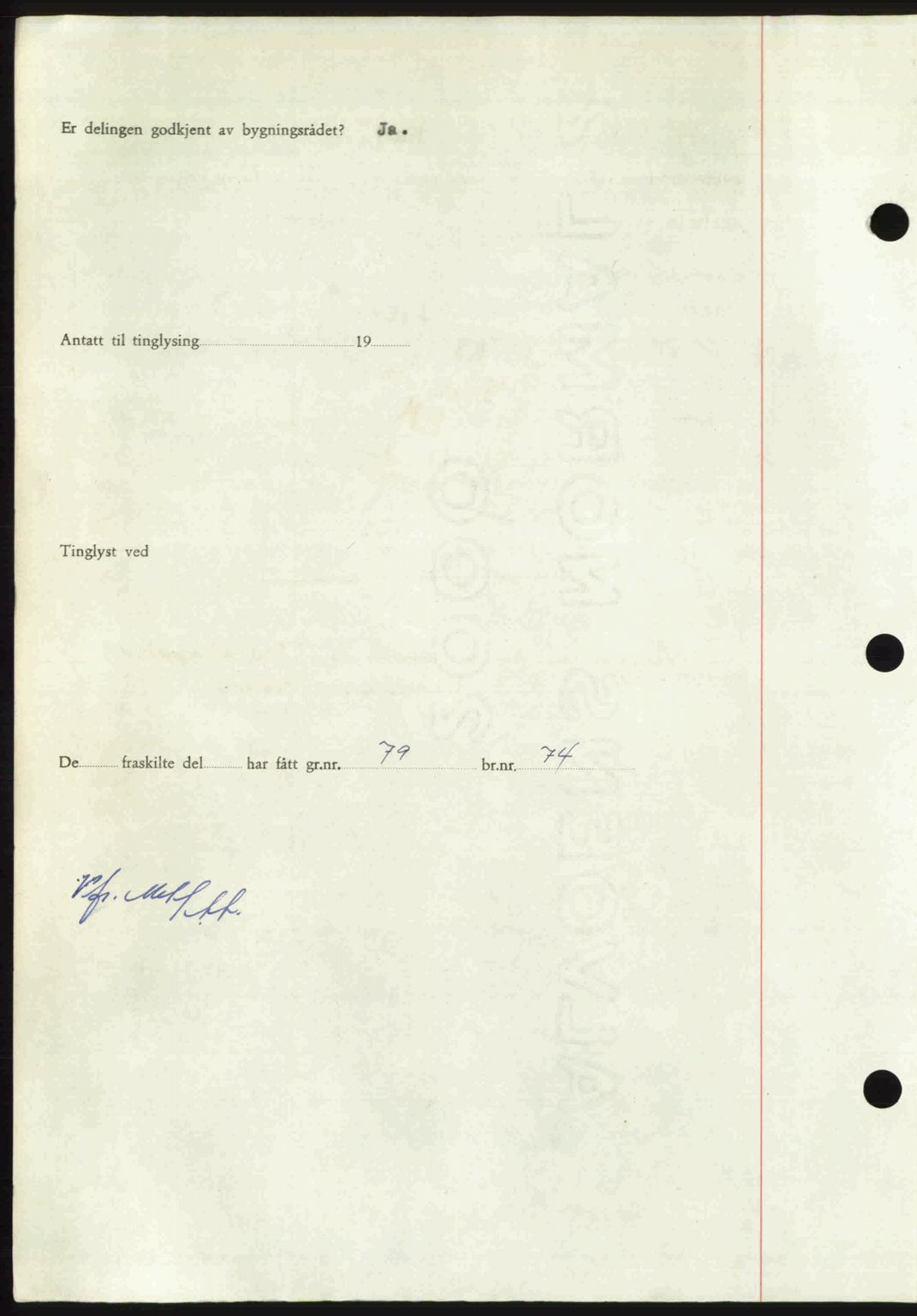 Nordmøre sorenskriveri, AV/SAT-A-4132/1/2/2Ca: Mortgage book no. A114, 1950-1950, Diary no: : 438/1950