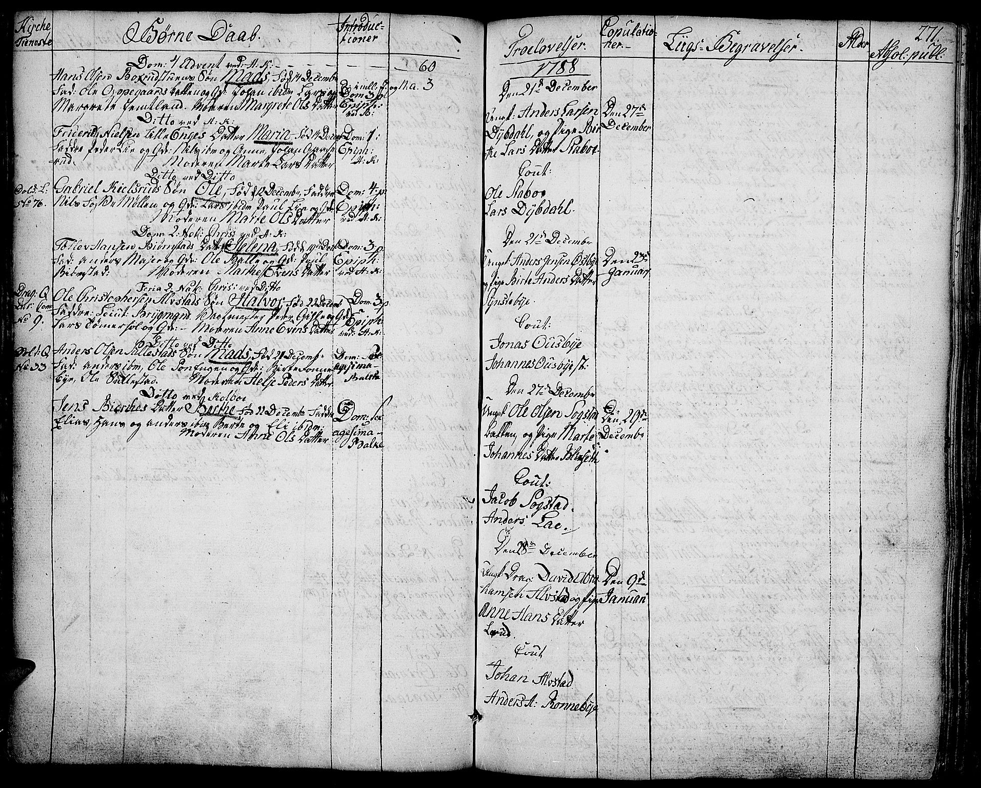 Toten prestekontor, SAH/PREST-102/H/Ha/Haa/L0006: Parish register (official) no. 6, 1773-1793, p. 271