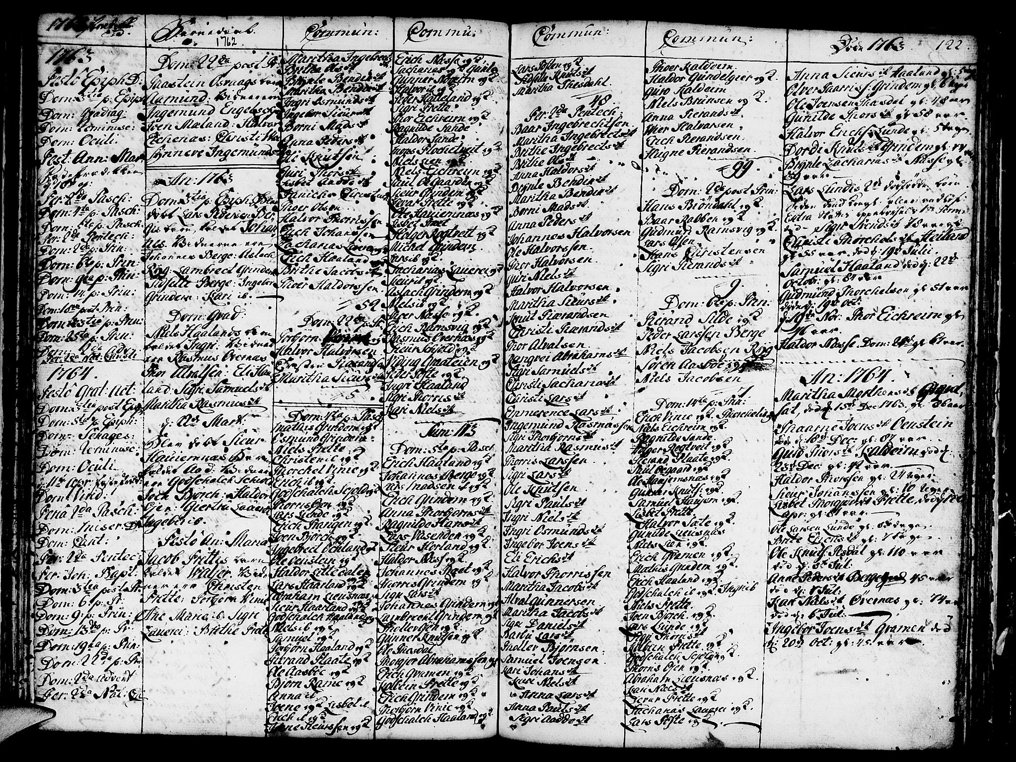 Etne sokneprestembete, SAB/A-75001/H/Haa: Parish register (official) no. A 3 /2, 1755-1782, p. 122