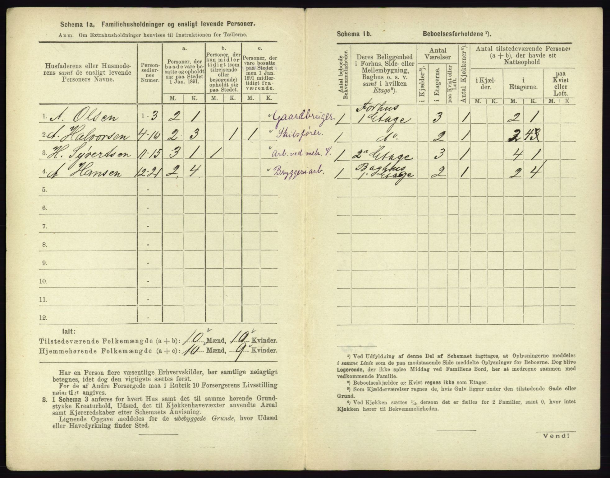 RA, 1891 census for 0602 Drammen, 1891, p. 3798