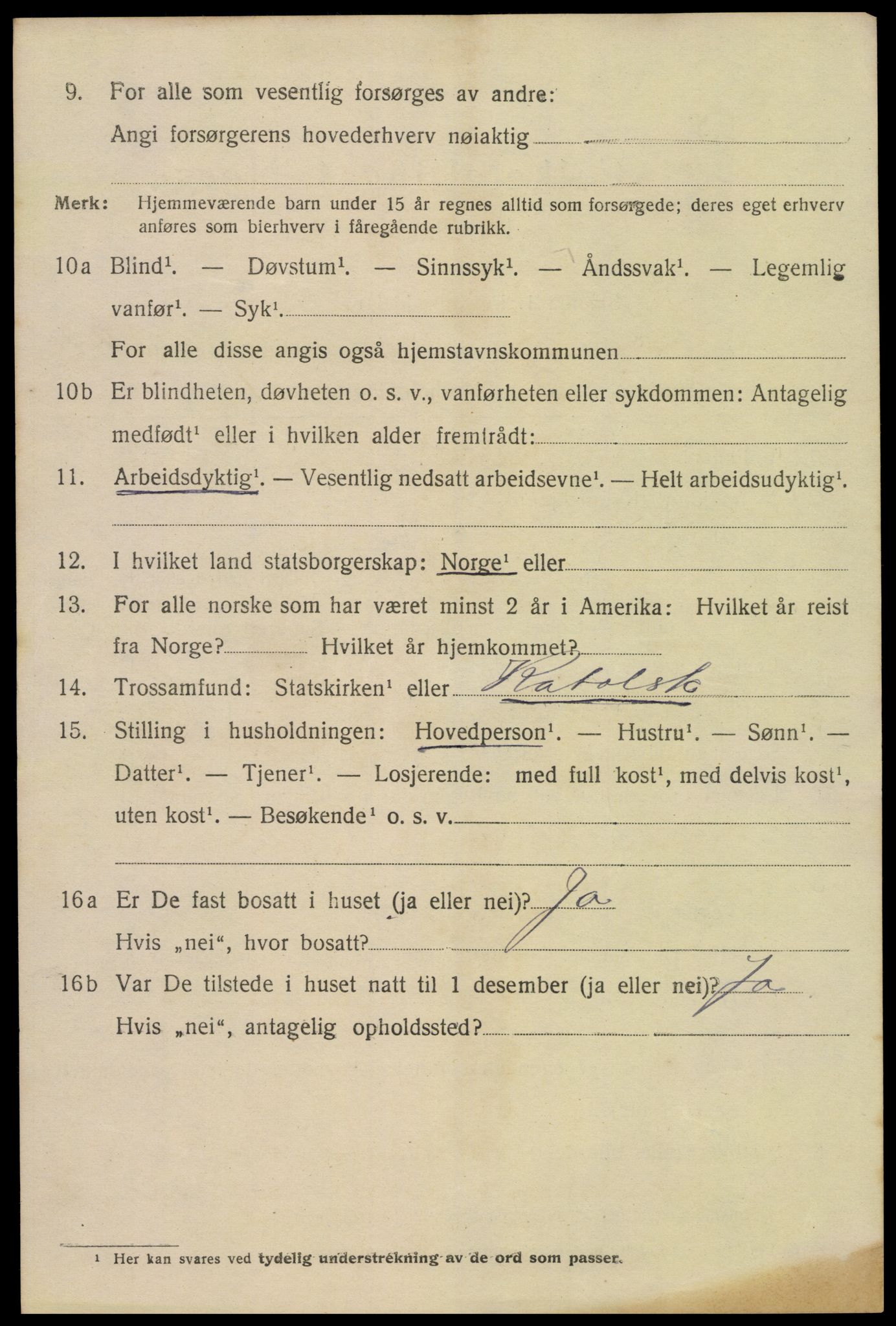 SAK, 1920 census for Kristiansand, 1920, p. 38402