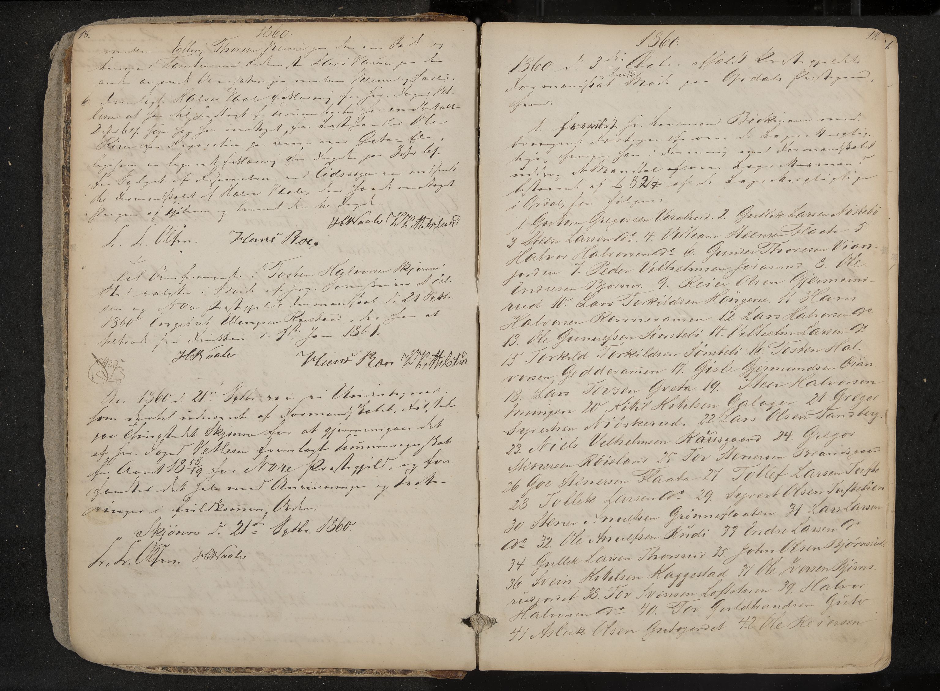 Nore og Uvdal formannskap, IKAK/0633021-1/A/L0001: Møtebok, 1859-1882, p. 18-19