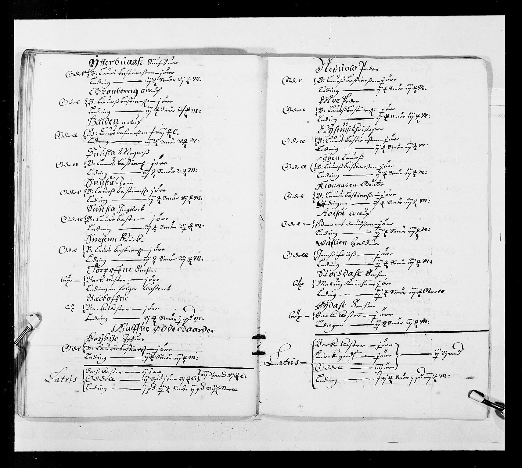 Stattholderembetet 1572-1771, AV/RA-EA-2870/Ek/L0033b/0001: Jordebøker 1662-1720: / Matrikler for Strinda, Selbu, Orkdal, Stjørdal, Gauldal og Fosen, 1670-1671, p. 46