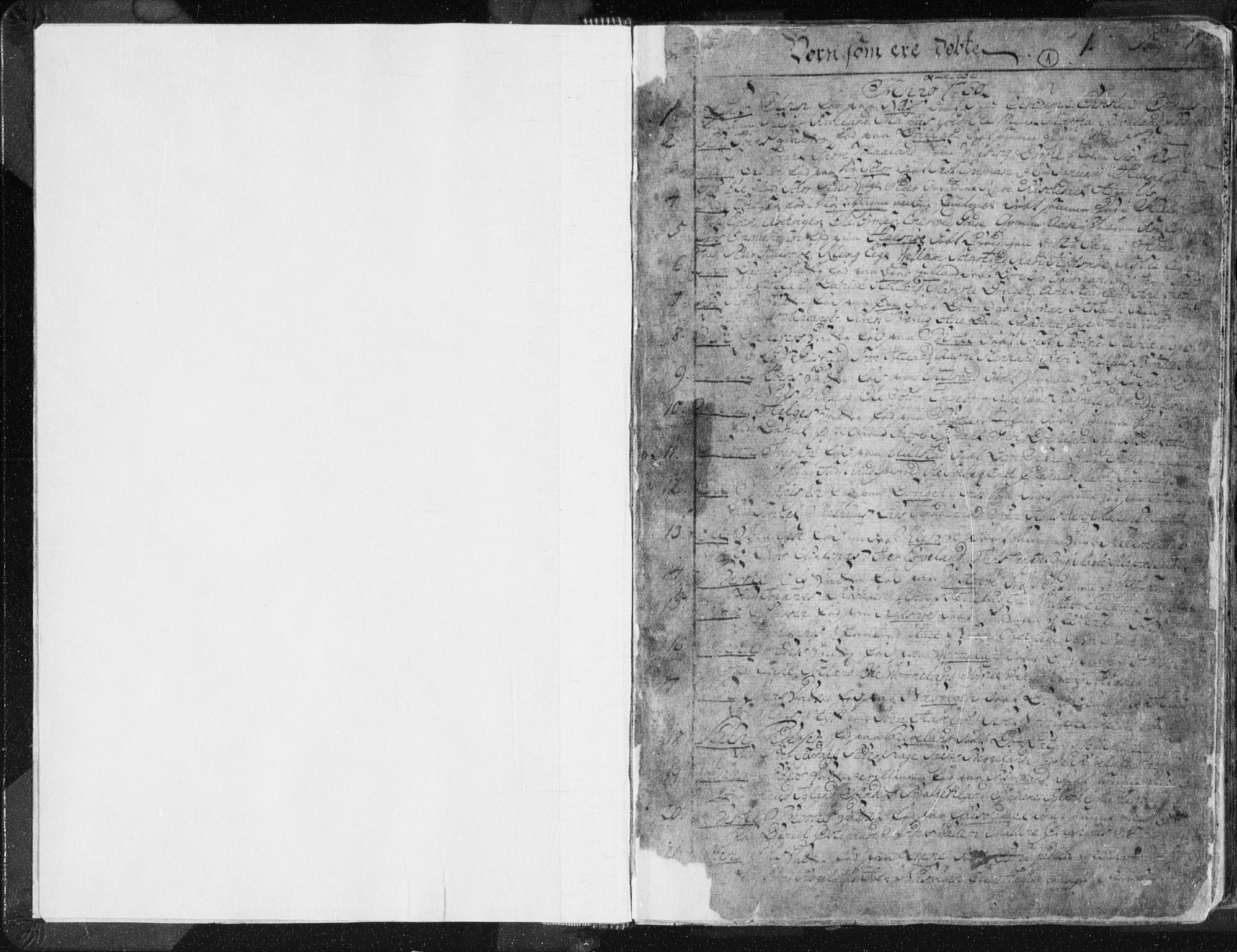Hjelmeland sokneprestkontor, SAST/A-101843/01/IV/L0001: Parish register (official) no. A 1, 1760-1799, p. 0-1