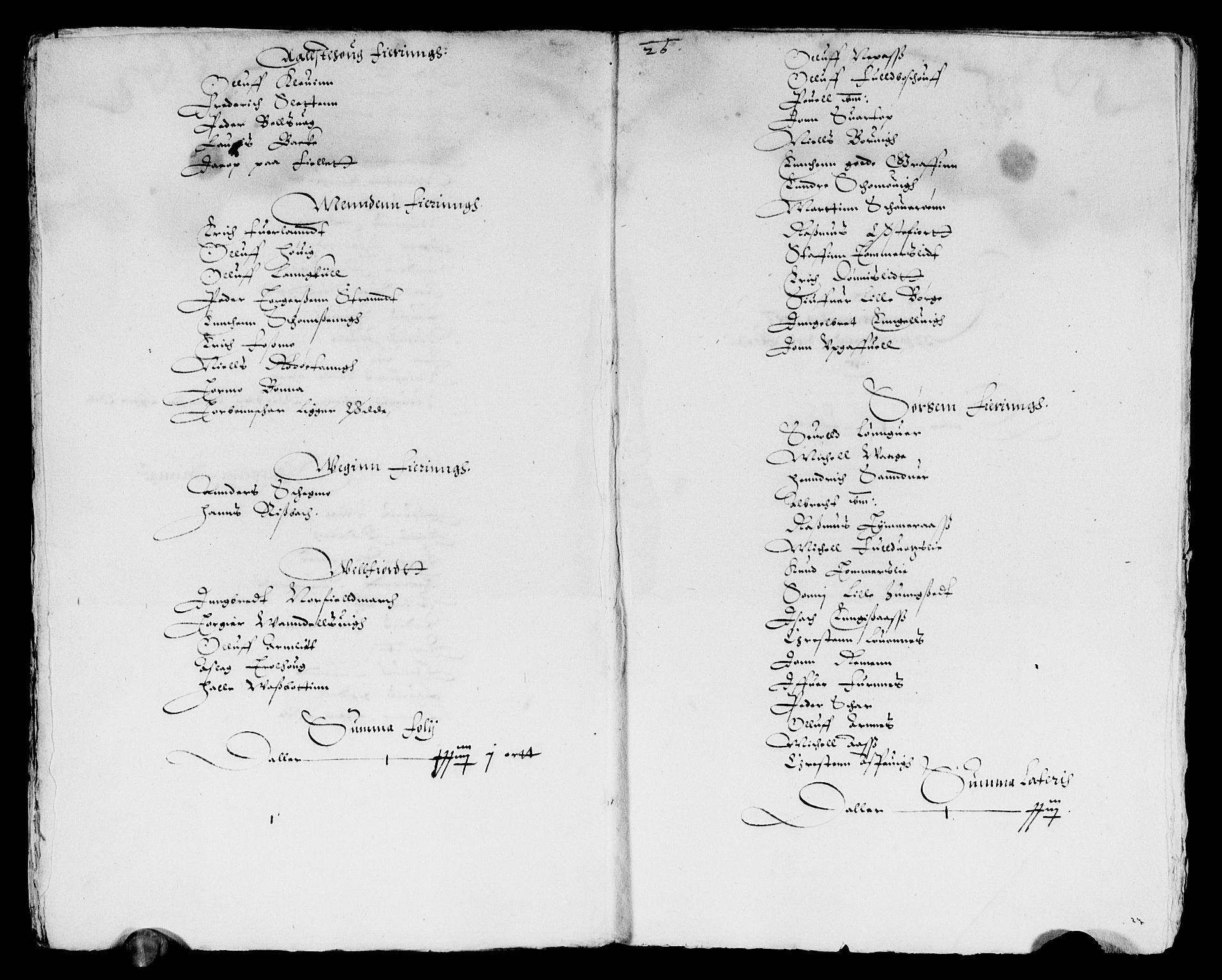 Rentekammeret inntil 1814, Reviderte regnskaper, Lensregnskaper, AV/RA-EA-5023/R/Rb/Rbz/L0009: Nordlandenes len, 1617-1618
