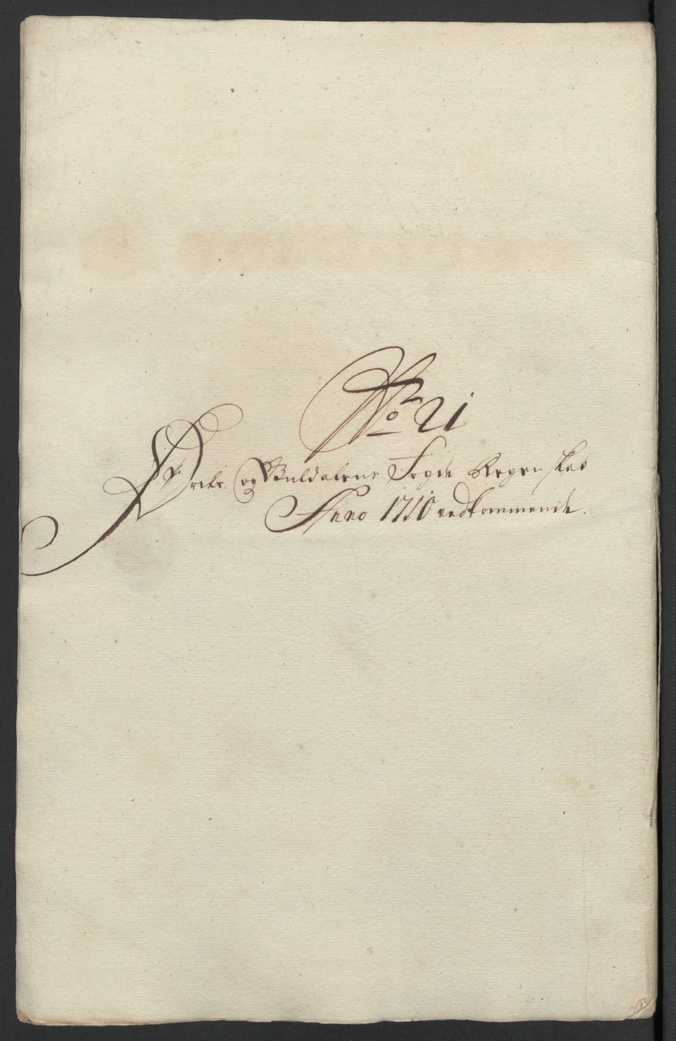 Rentekammeret inntil 1814, Reviderte regnskaper, Fogderegnskap, RA/EA-4092/R60/L3960: Fogderegnskap Orkdal og Gauldal, 1710, p. 299