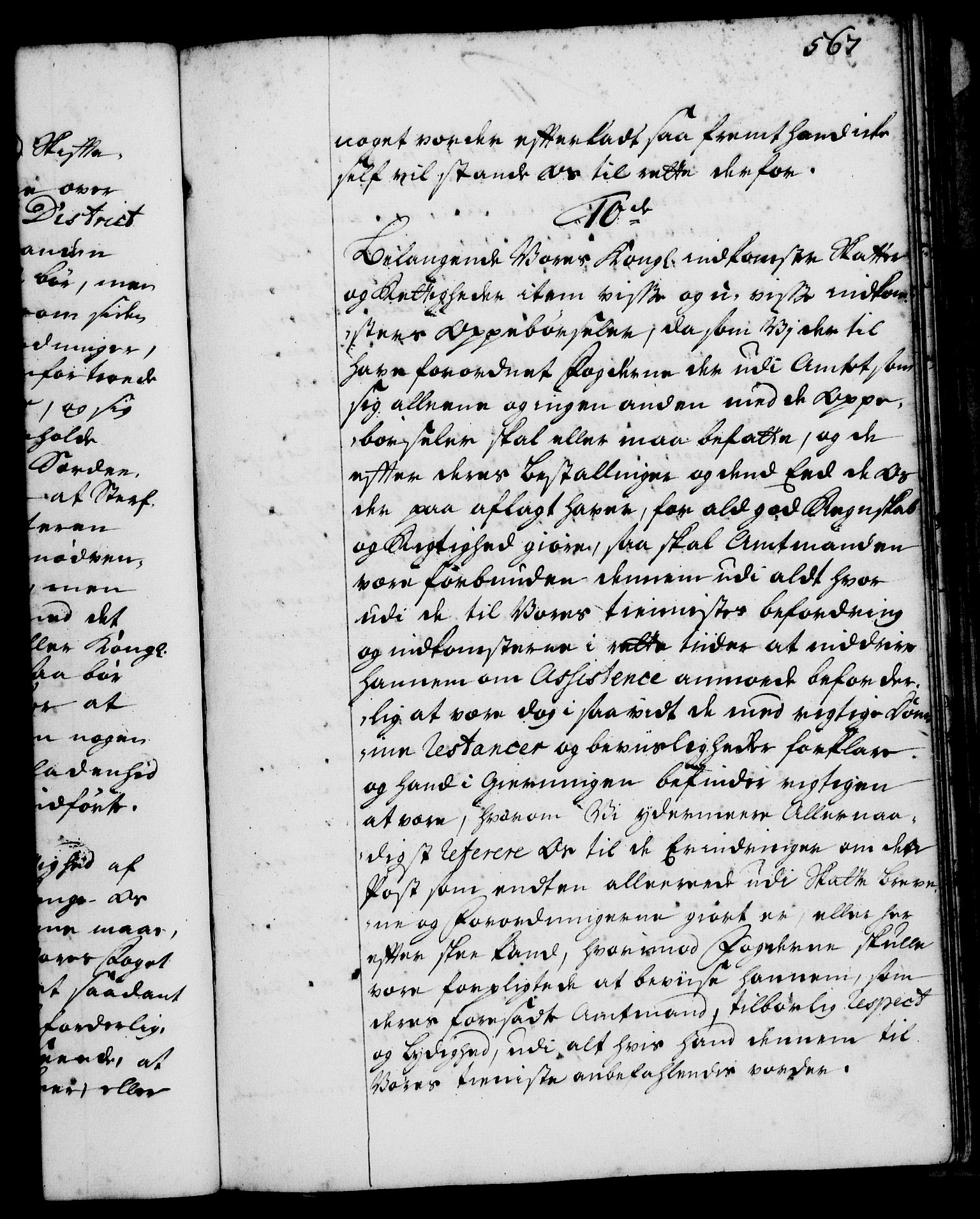 Rentekammeret, Kammerkanselliet, AV/RA-EA-3111/G/Gg/Ggi/L0001: Norsk instruksjonsprotokoll med register (merket RK 53.34), 1720-1729, p. 567