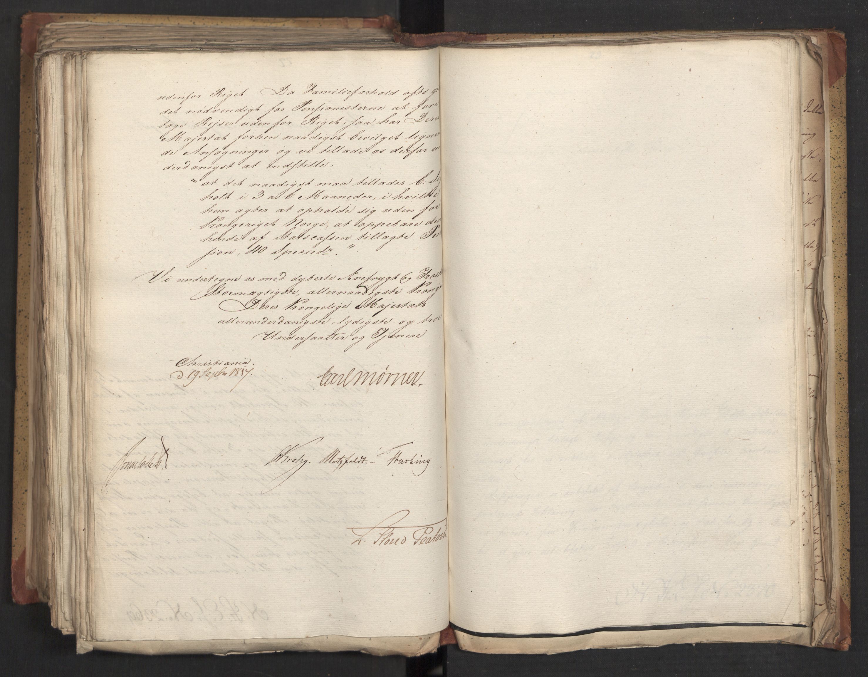 Statsrådsavdelingen i Stockholm, AV/RA-S-1003/D/Da/L0010: Regjeringsinnstillinger nr. 2219-2392, 1817, p. 407