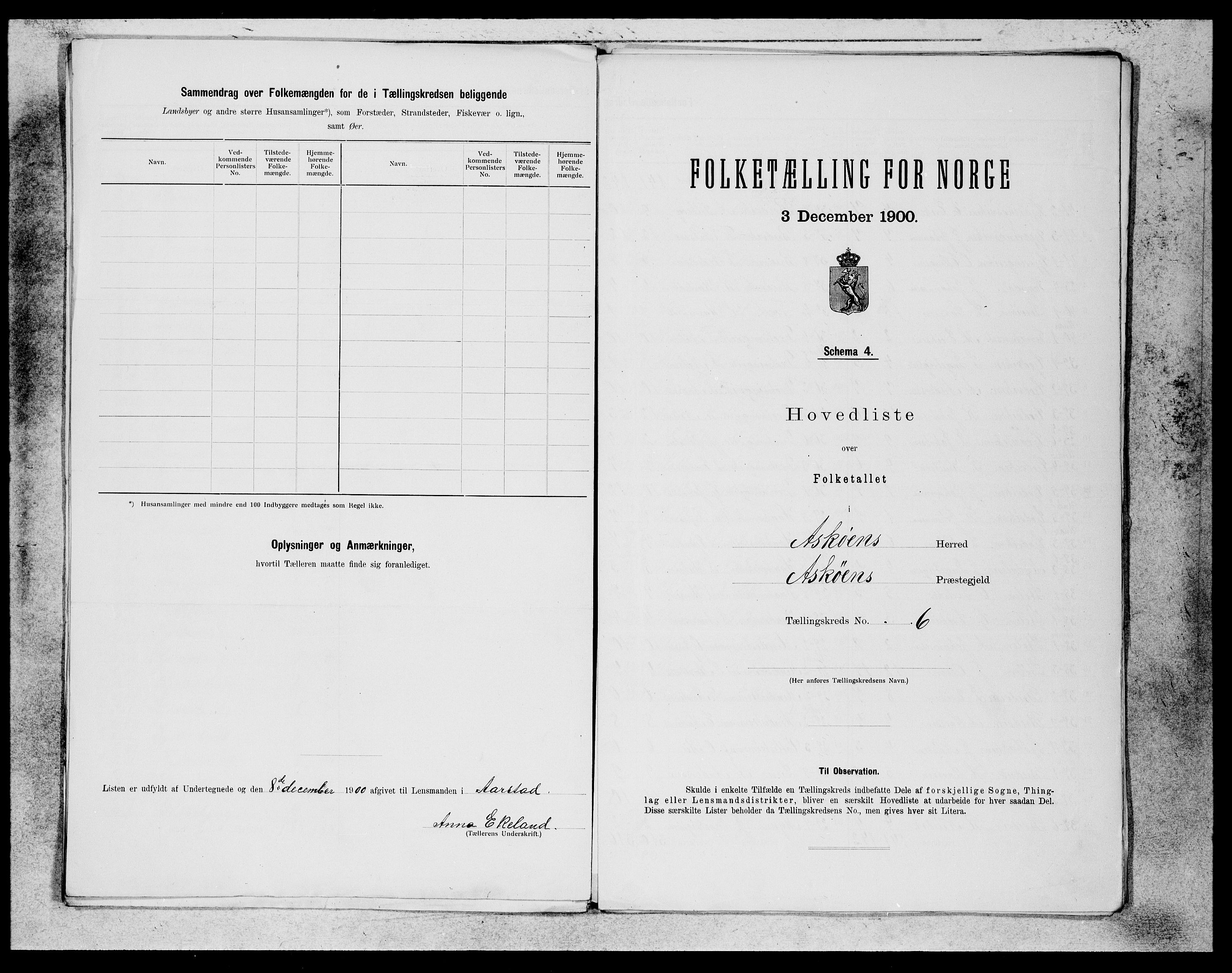 SAB, 1900 census for Askøy, 1900, p. 11