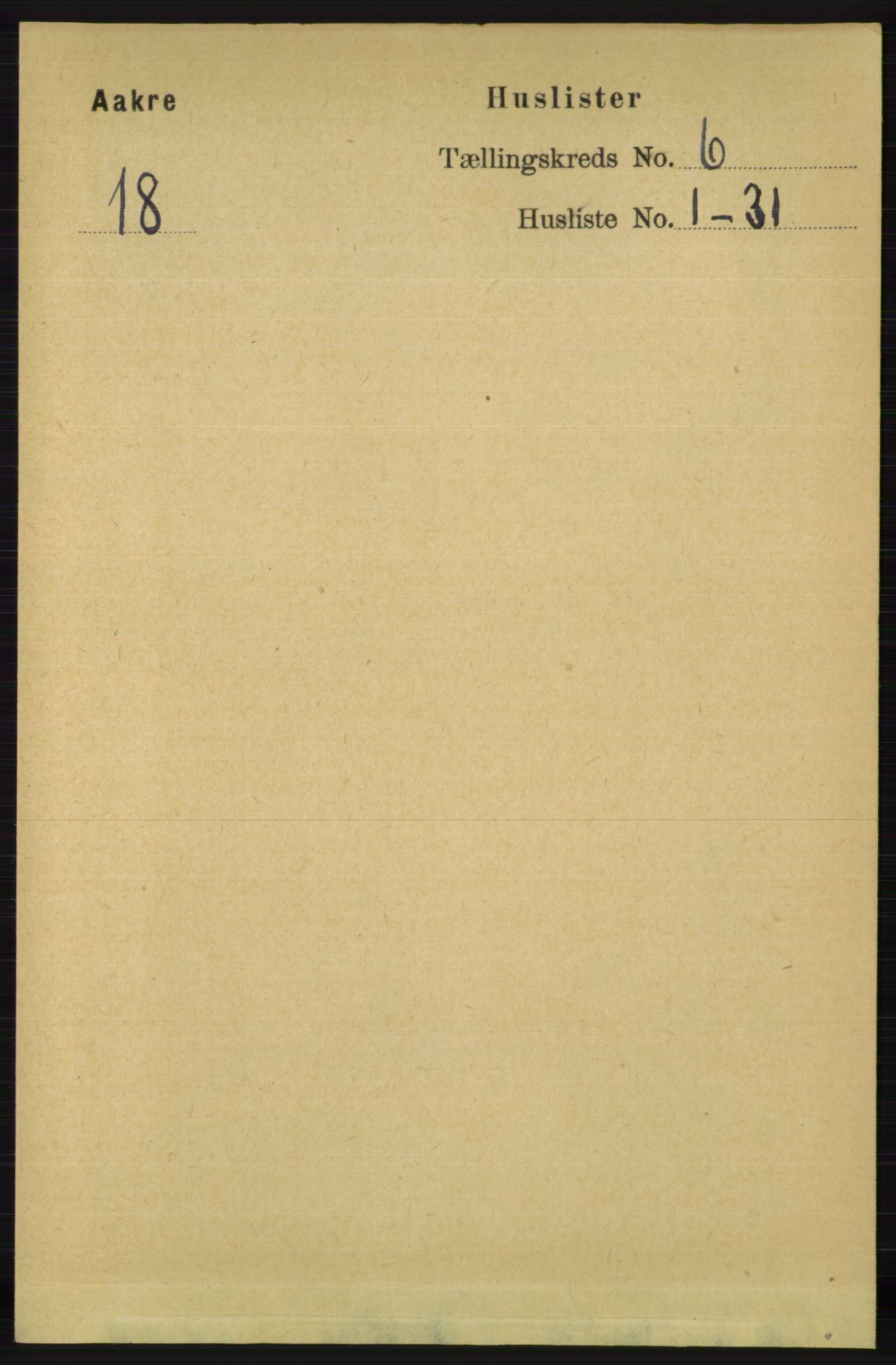 RA, 1891 census for 1150 Skudenes, 1891, p. 5558