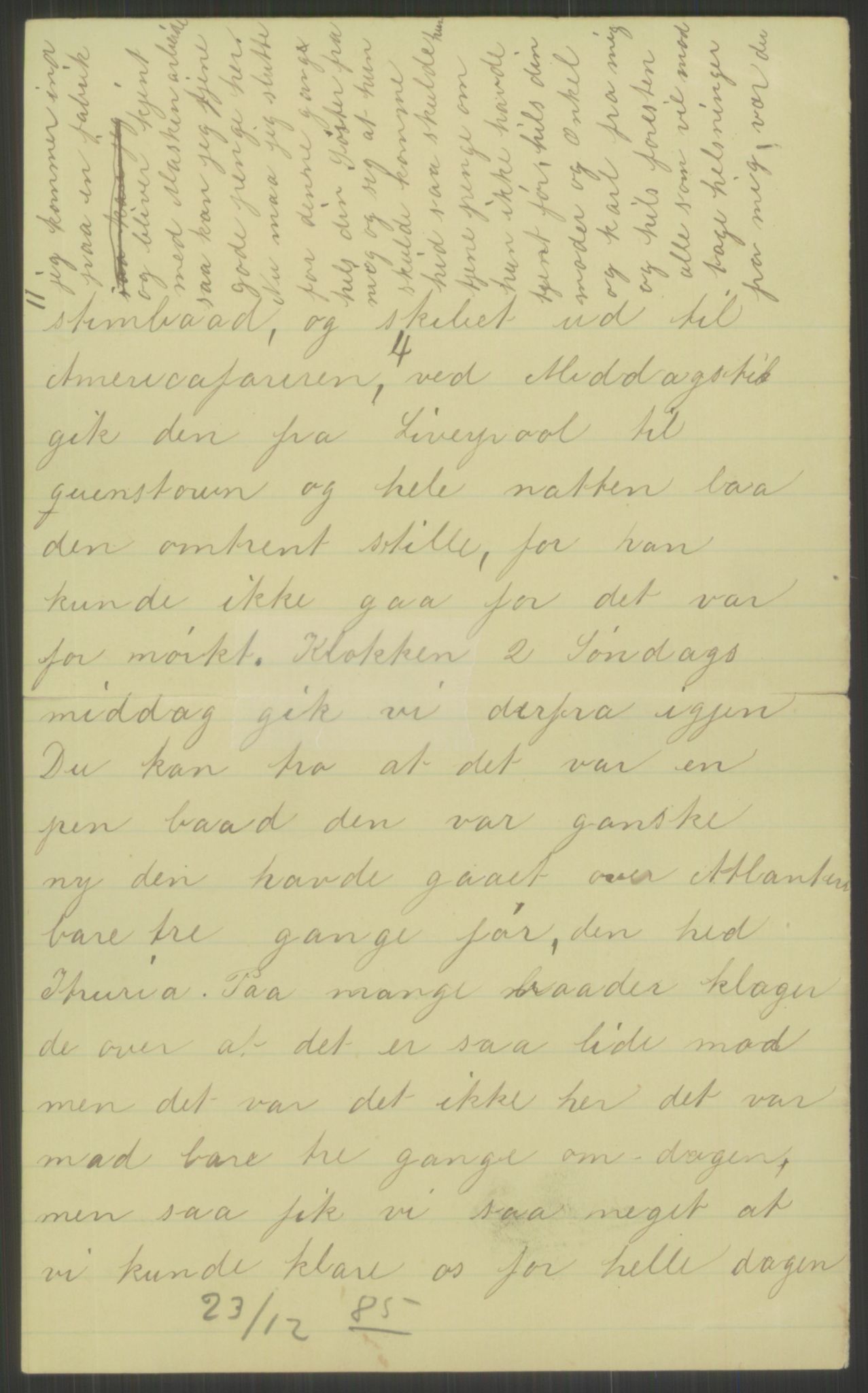 Samlinger til kildeutgivelse, Amerikabrevene, AV/RA-EA-4057/F/L0021: Innlån fra Buskerud: Michalsen - Ål bygdearkiv, 1838-1914, p. 22