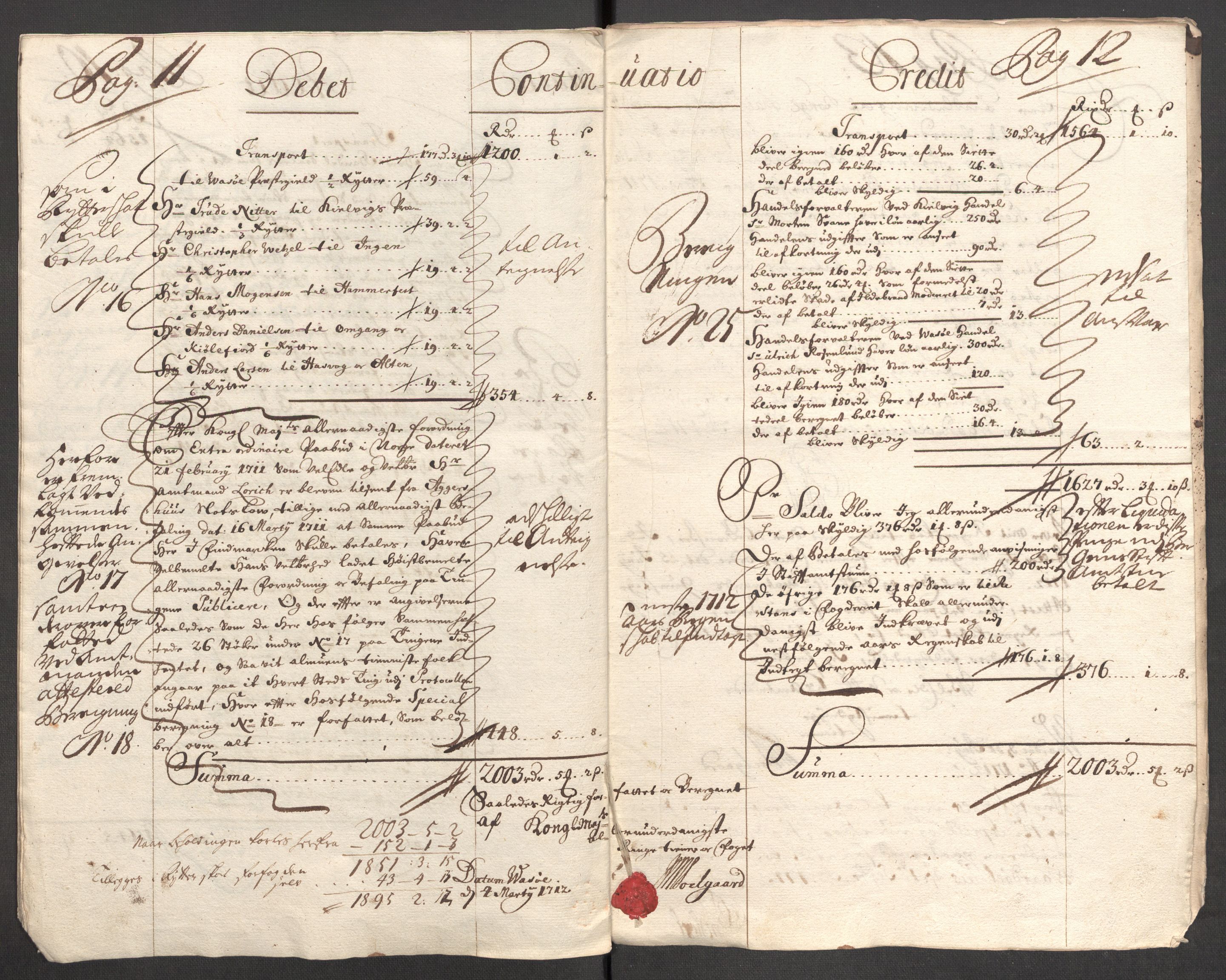 Rentekammeret inntil 1814, Reviderte regnskaper, Fogderegnskap, AV/RA-EA-4092/R69/L4855: Fogderegnskap Finnmark/Vardøhus, 1709-1712, p. 323