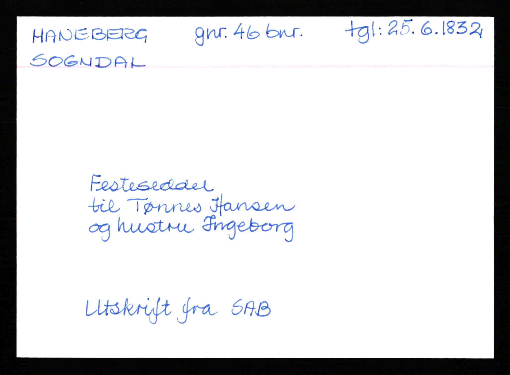 Statsarkivet i Stavanger, AV/SAST-A-101971/03/Y/Yk/L0015: Registerkort sortert etter gårdsnavn: Haneberg - Haugland nedre, 1750-1930, p. 14