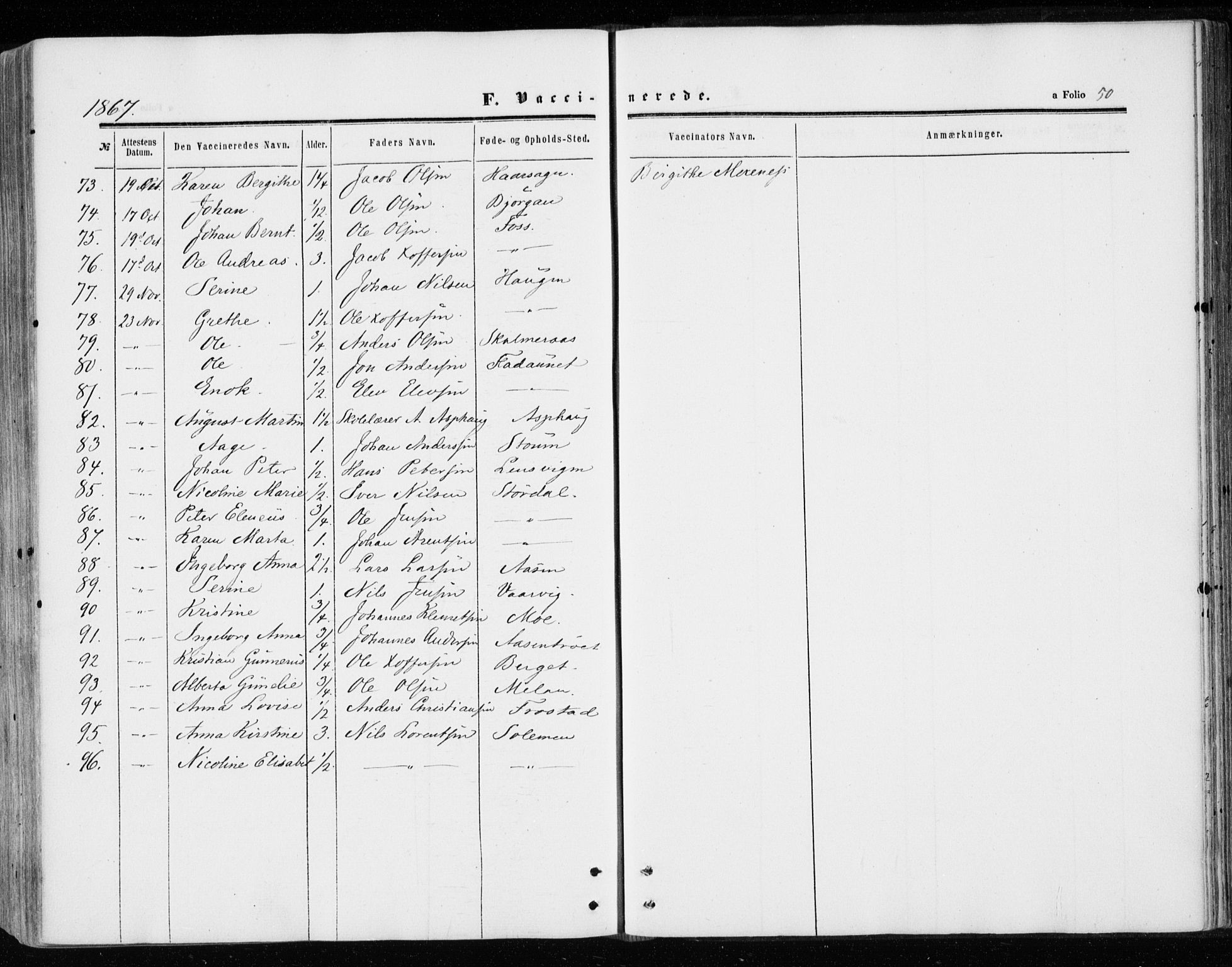 Ministerialprotokoller, klokkerbøker og fødselsregistre - Sør-Trøndelag, SAT/A-1456/646/L0612: Parish register (official) no. 646A10, 1858-1869, p. 50