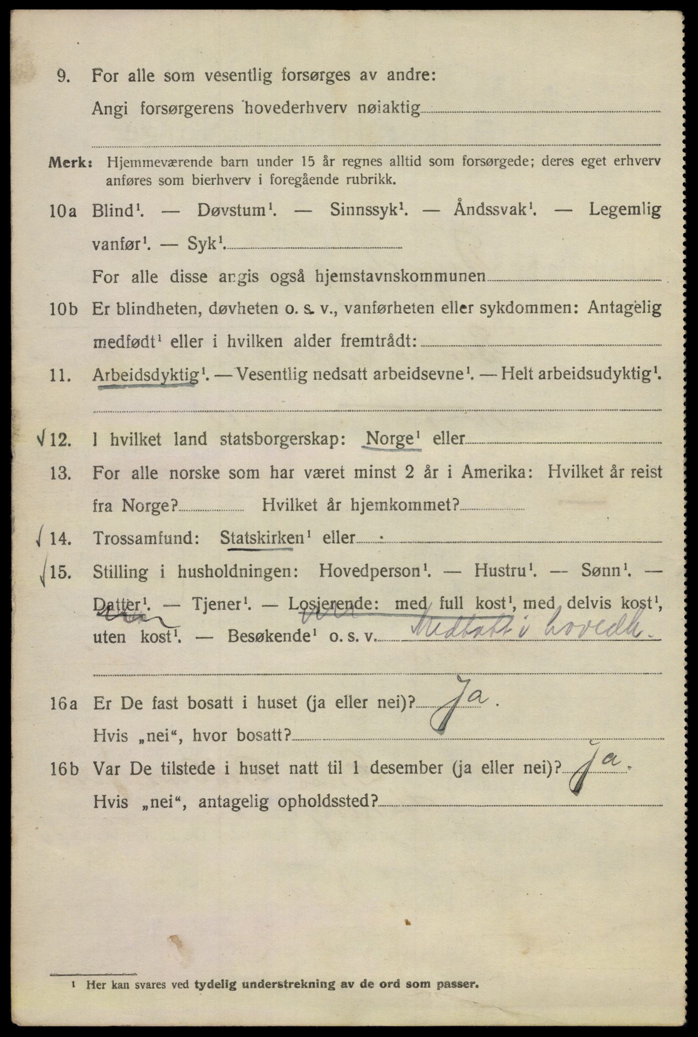 SAO, 1920 census for Kristiania, 1920, p. 157022