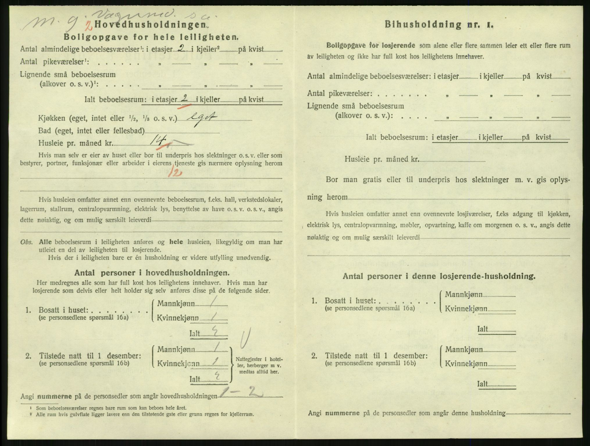 SAKO, 1920 census for Larvik, 1920, p. 5193