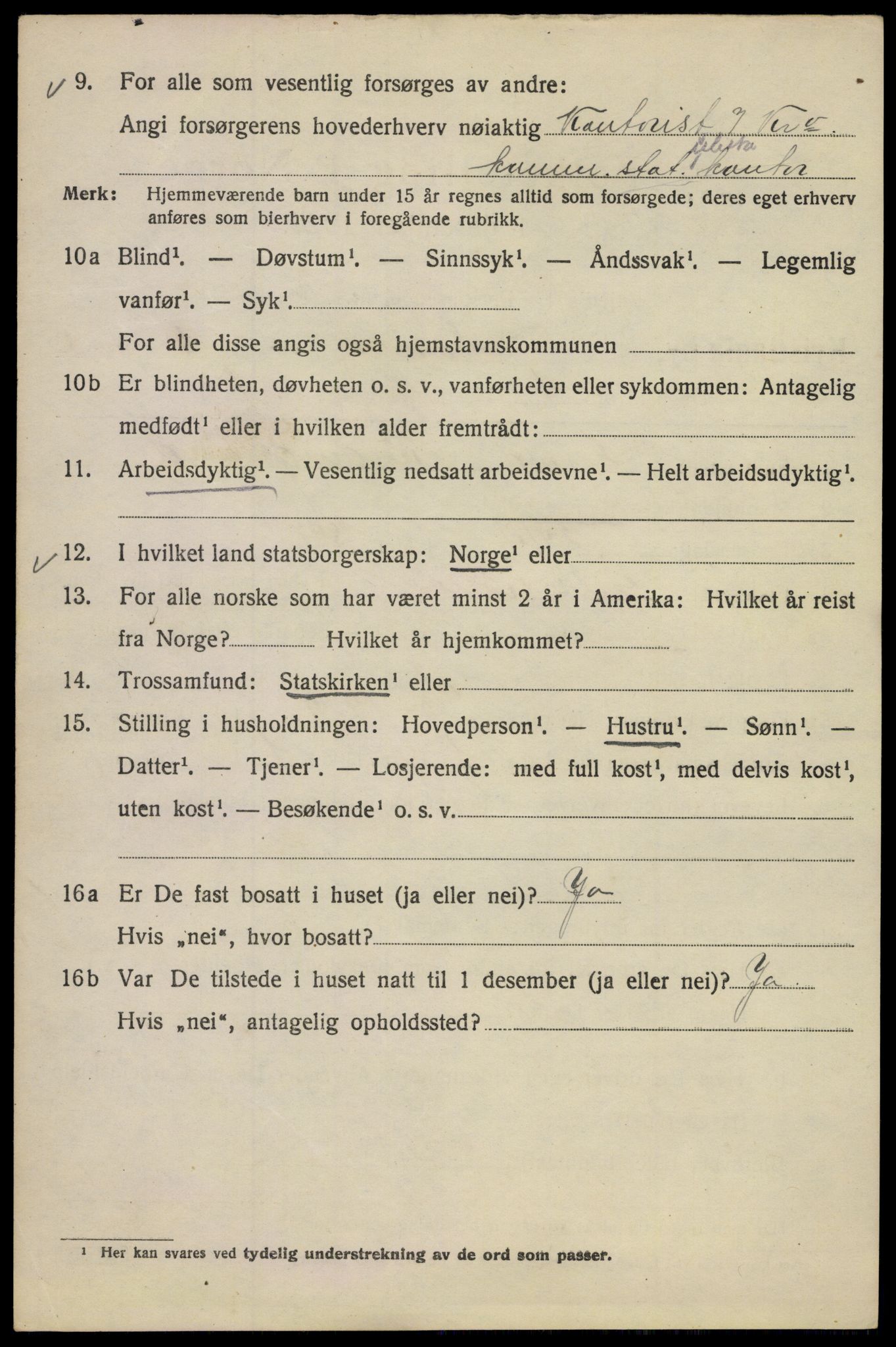 SAO, 1920 census for Kristiania, 1920, p. 375472