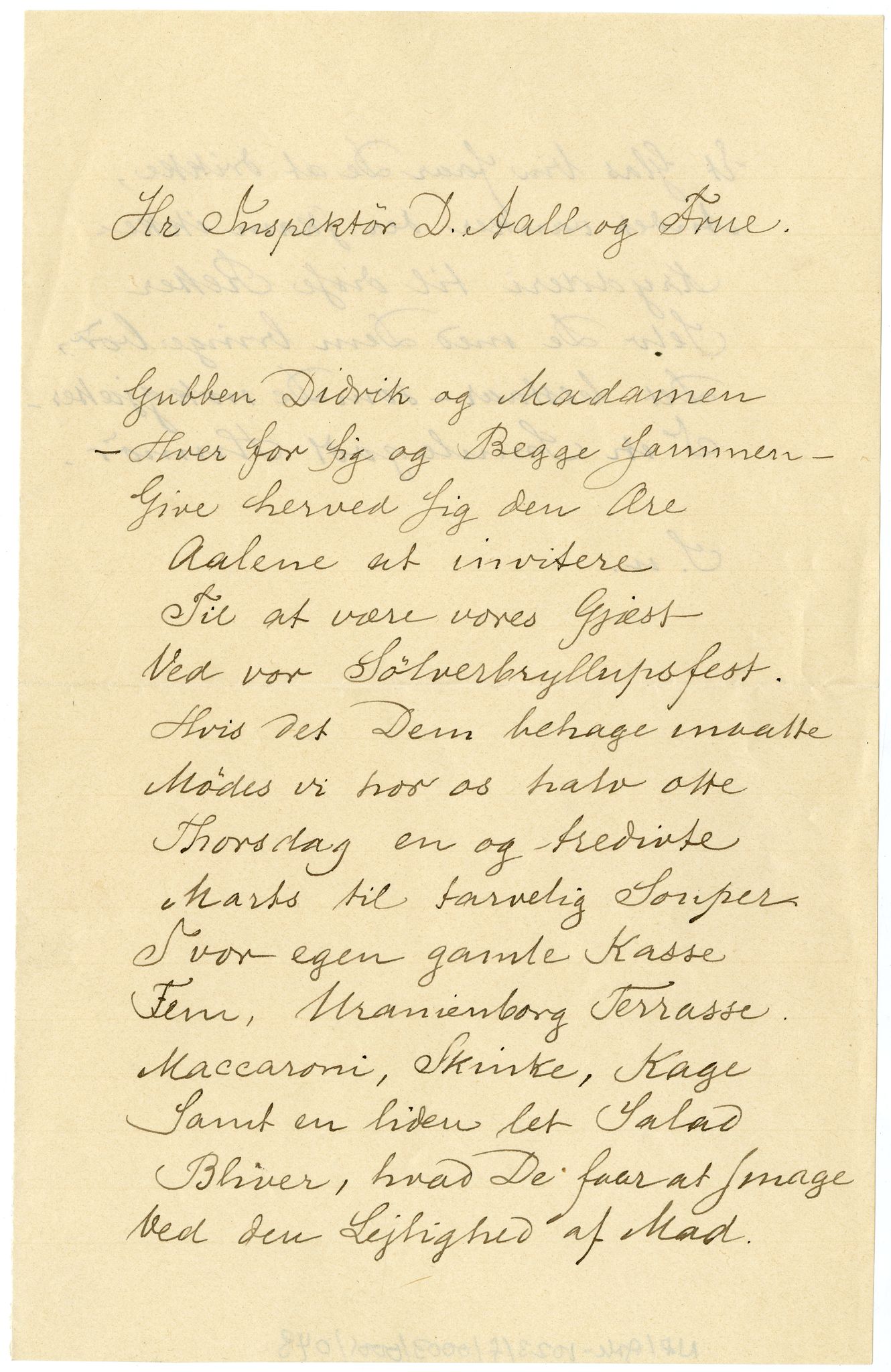 Diderik Maria Aalls brevsamling, NF/Ark-1023/F/L0003: D.M. Aalls brevsamling. D - G, 1797-1889, p. 87