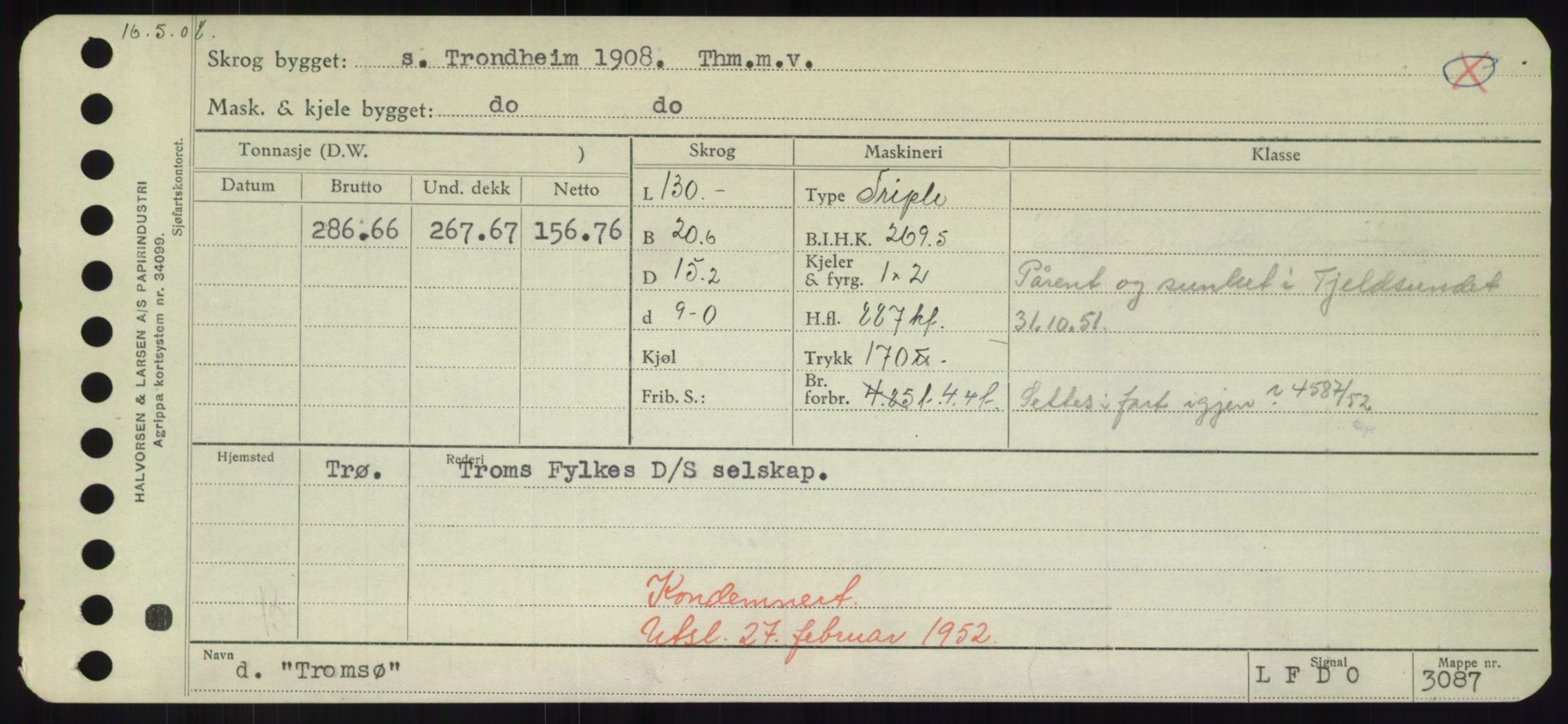 Sjøfartsdirektoratet med forløpere, Skipsmålingen, AV/RA-S-1627/H/Hd/L0039: Fartøy, Ti-Tø, p. 645