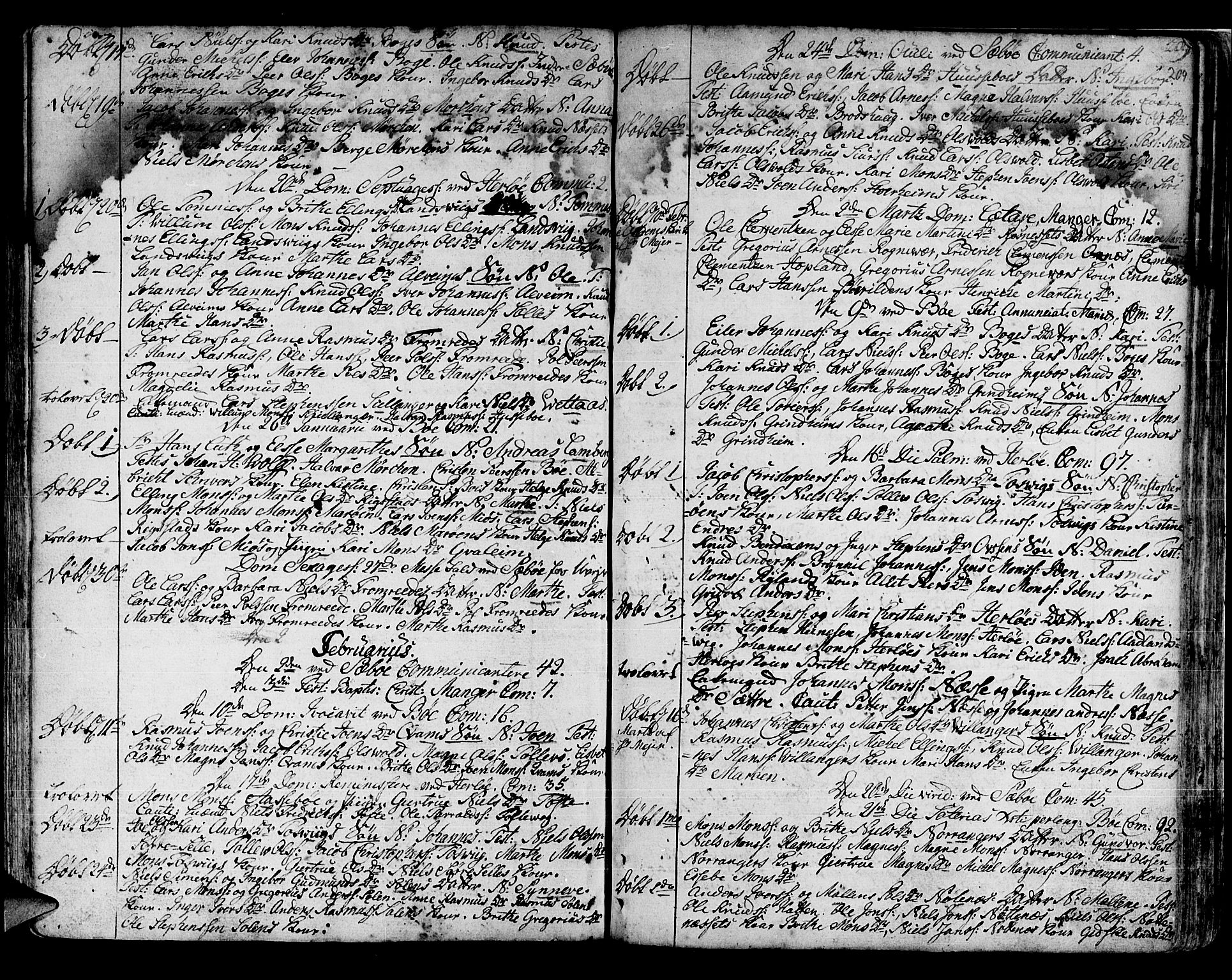 Manger sokneprestembete, SAB/A-76801/H/Haa: Parish register (official) no. A 1, 1759-1791, p. 209