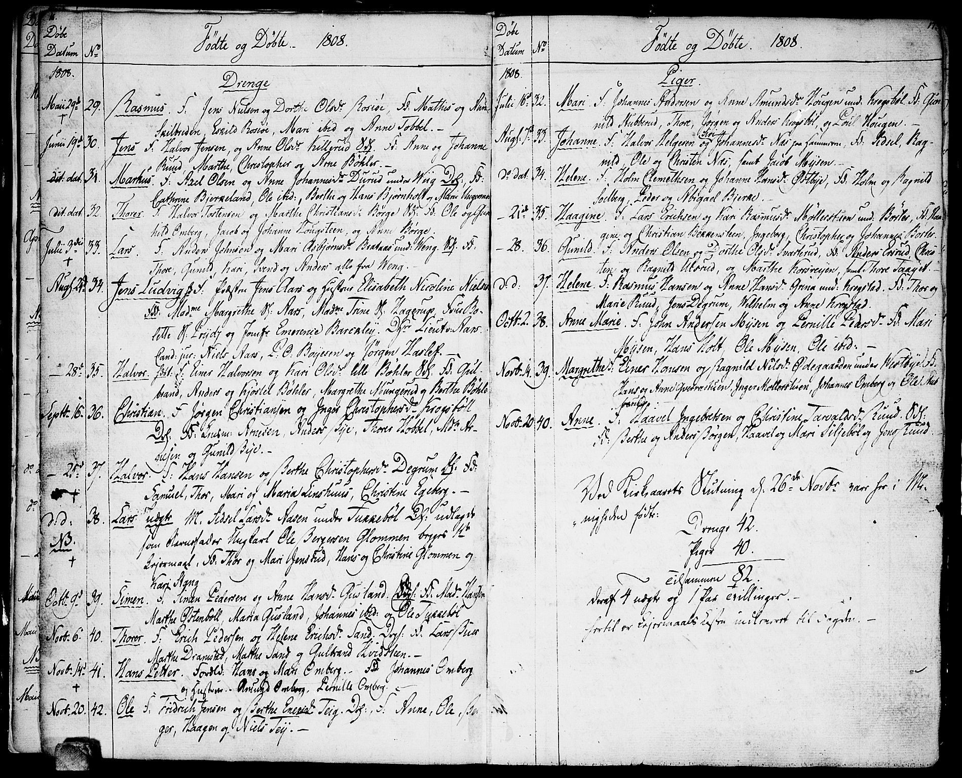 Enebakk prestekontor Kirkebøker, SAO/A-10171c/F/Fa/L0004: Parish register (official) no. I 4, 1806-1854, p. 16-17